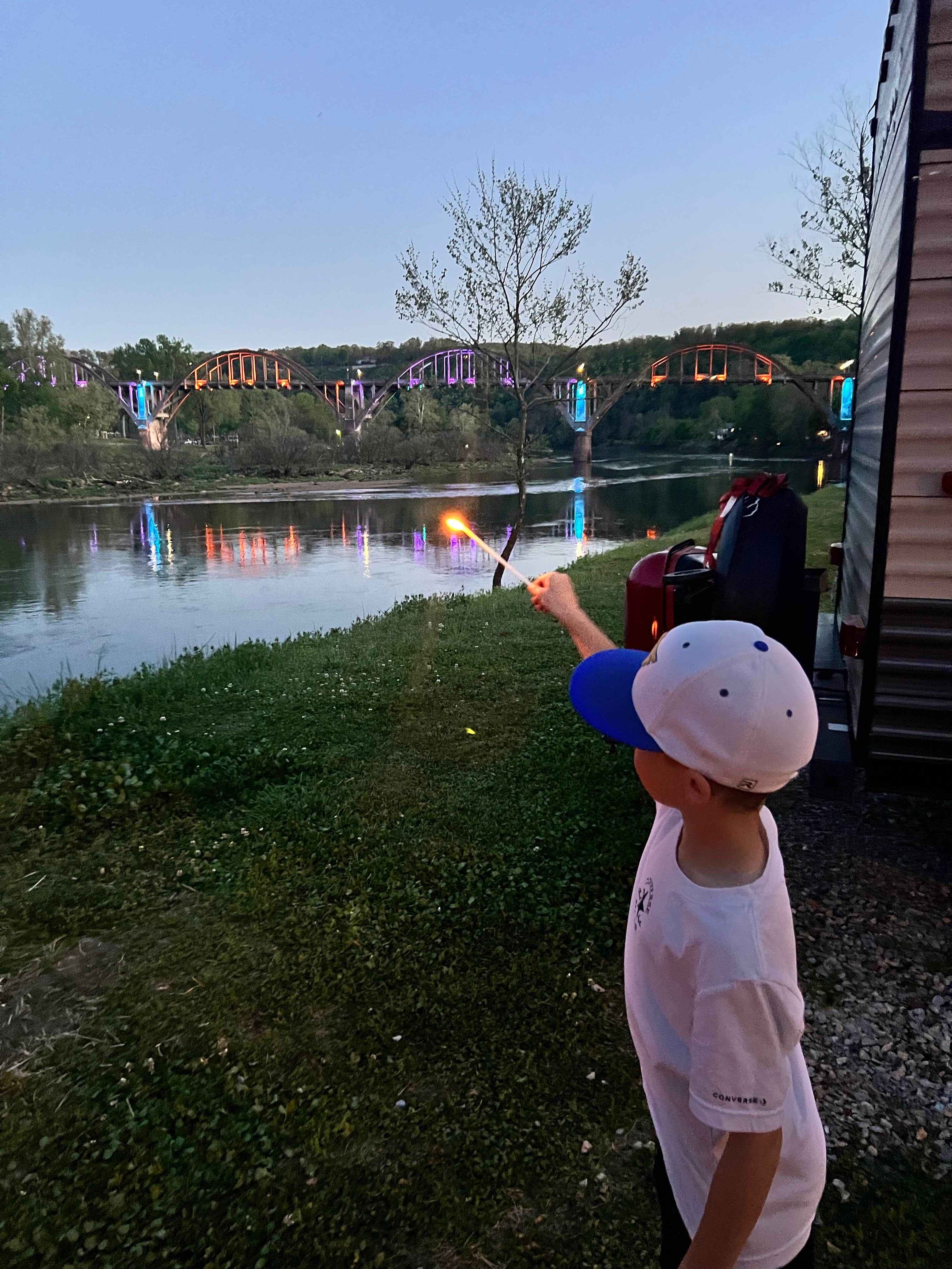 Camper-submitted photo at White River Campground and Cottages near Cotter, AR