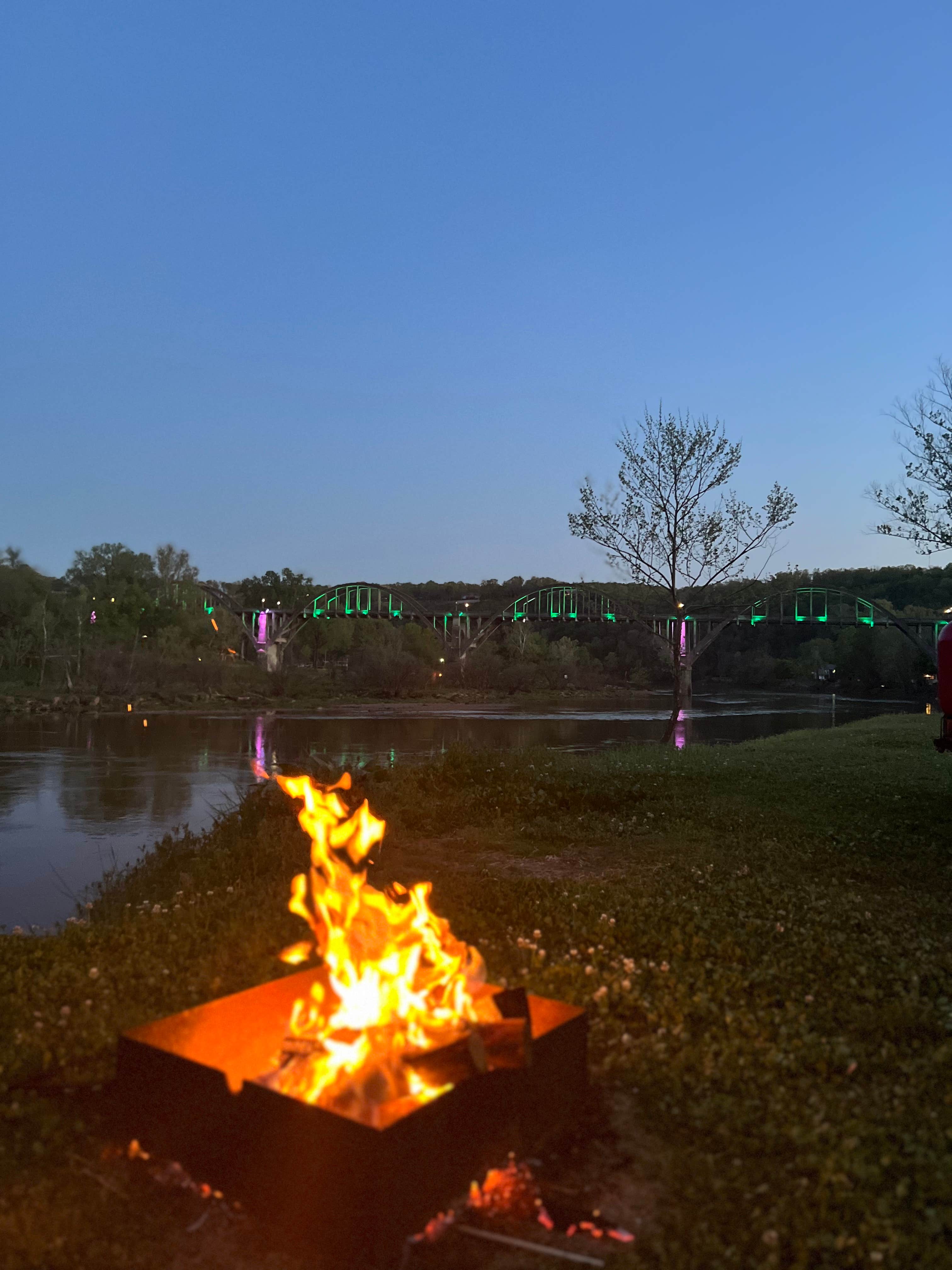 Camper-submitted photo at White River Campground and Cottages near Cotter, AR