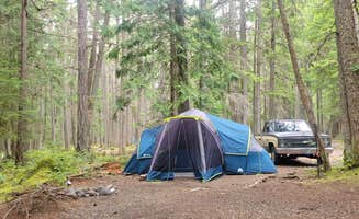 Flare9's photo of tent camping at White River Dispersed Camping near Greenwater, WA
