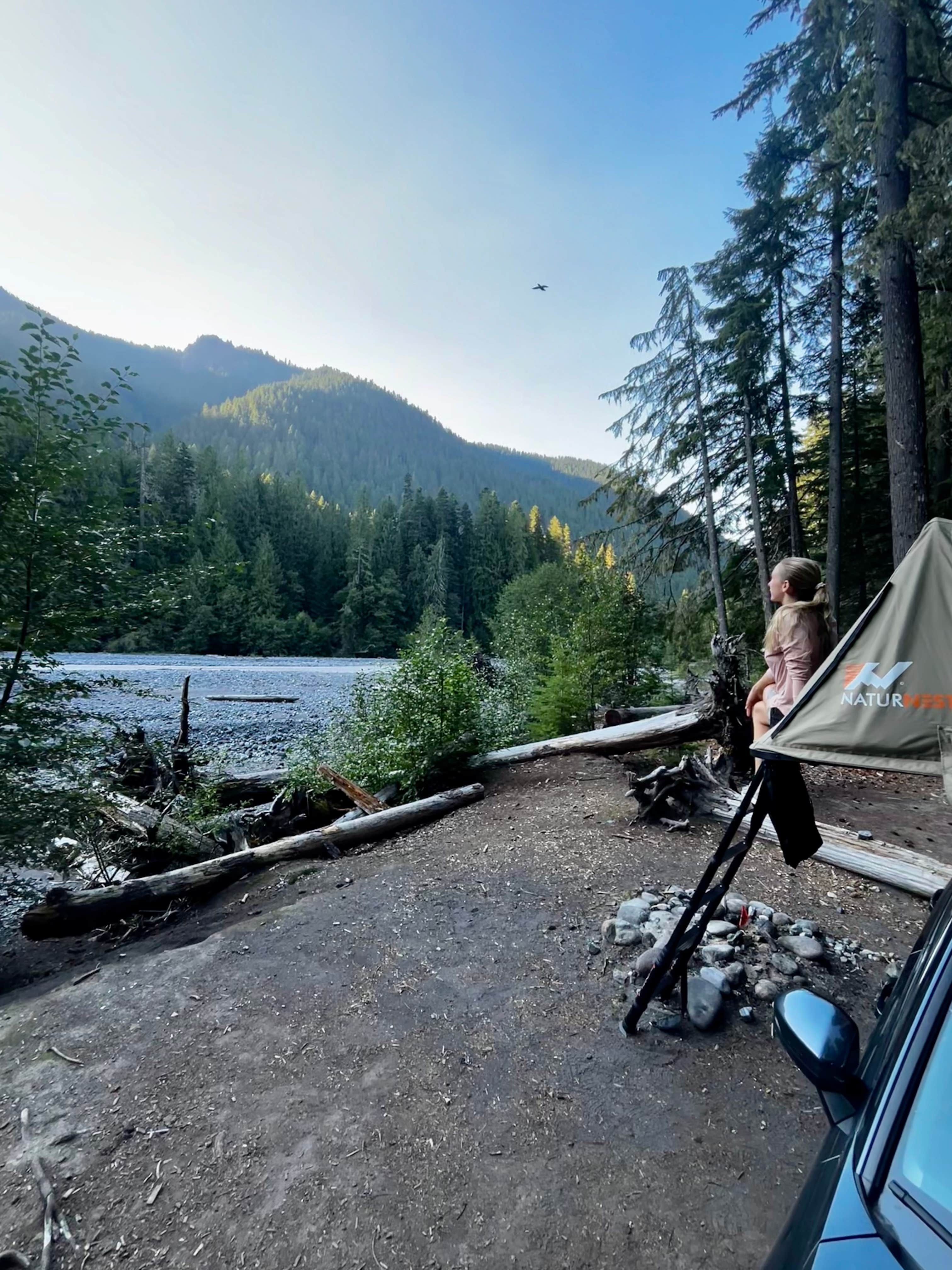 Bella M.'s photo at White River Dispersed Camping near Greenwater, WA