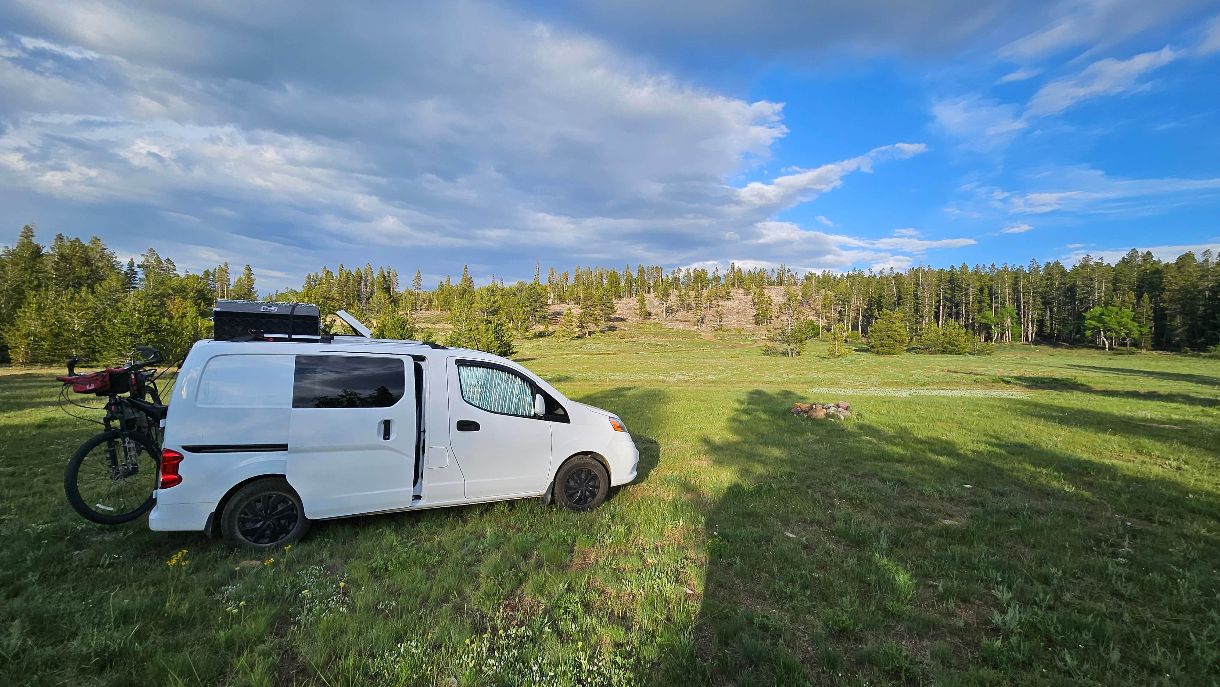 Camper-submitted photo at White Rock Canyon  Dispersed Site near Elk Mountain, WY