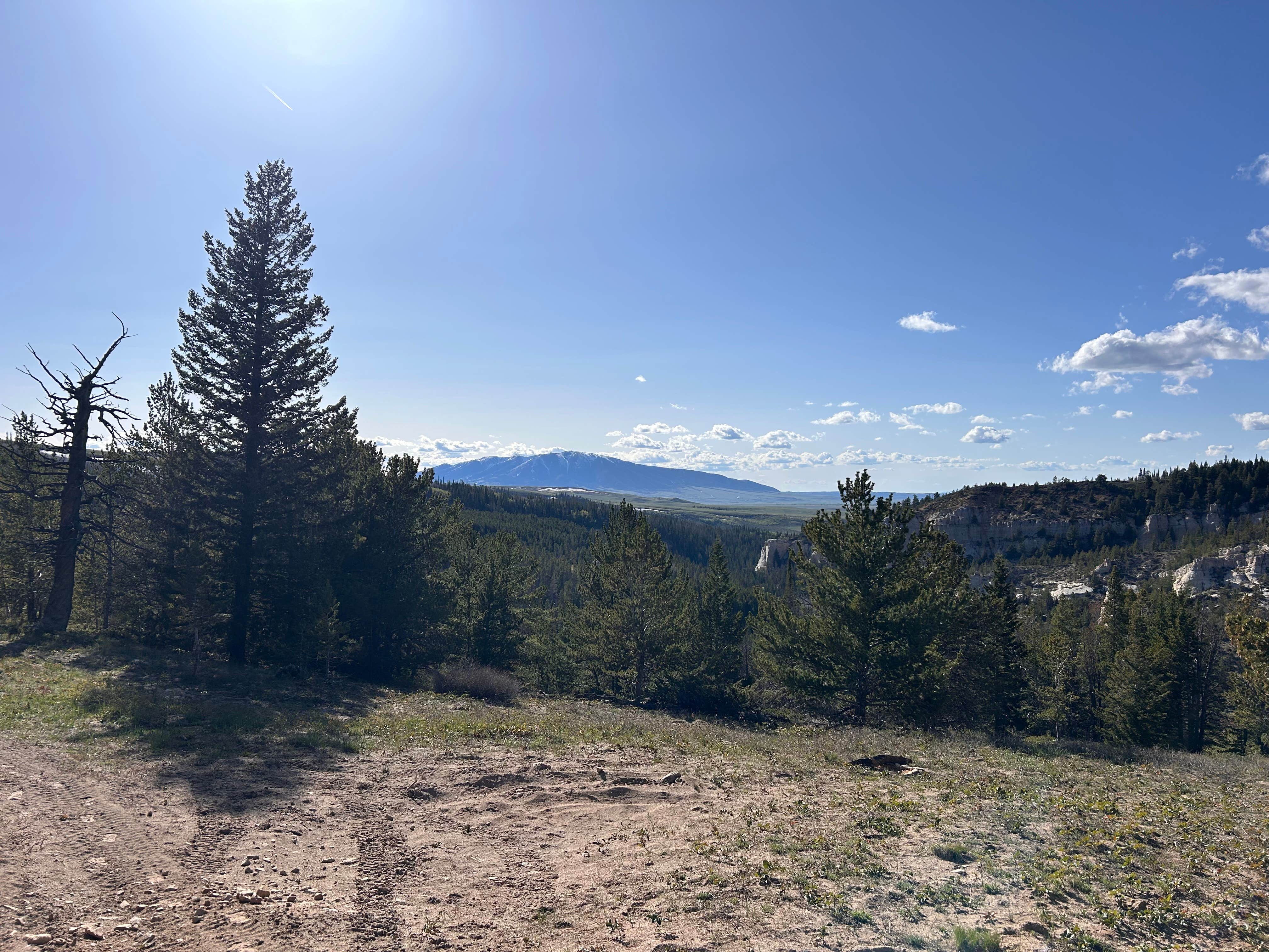 Camper-submitted photo at White Rock Canyon  Dispersed Site near Elk Mountain, WY