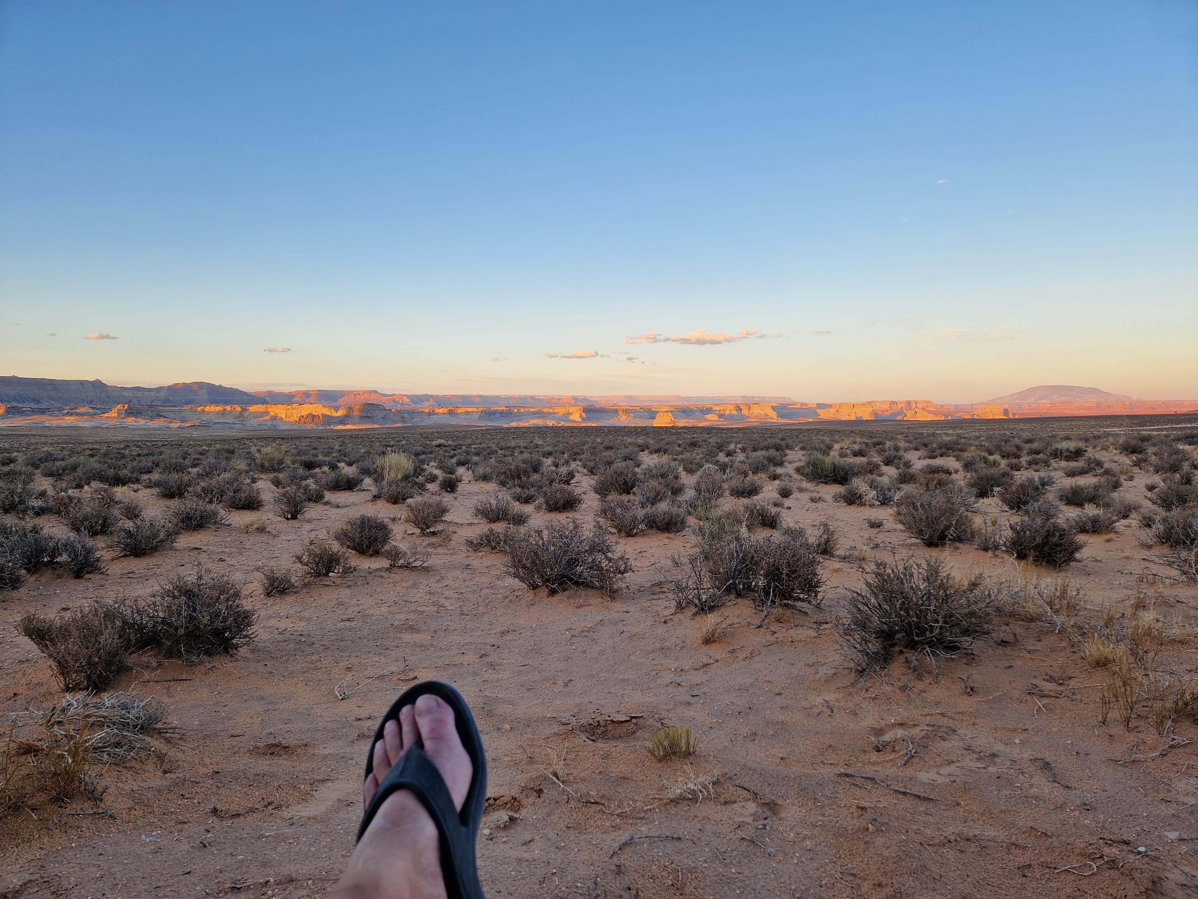 Camper-submitted photo at State Line Spot Dispersed Camping — Glen Canyon National Recreation Area near Lake Powell, UT