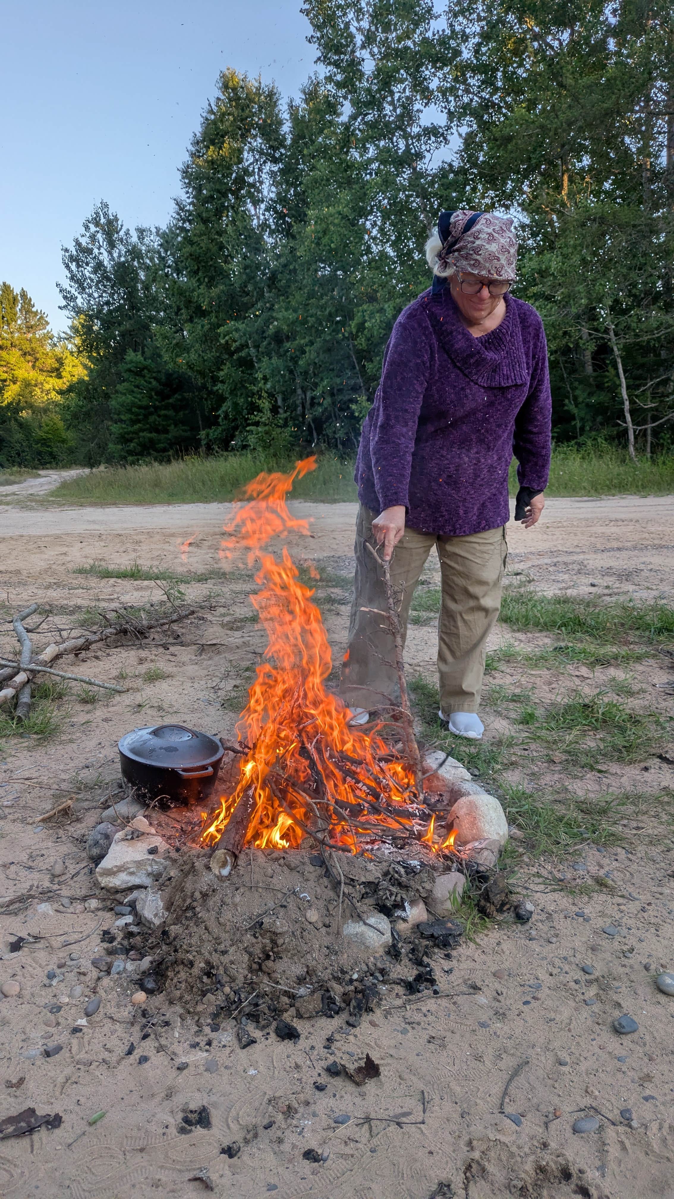 Camper-submitted photo at Wide Waters Dispersed Camping near Rudyard, MI