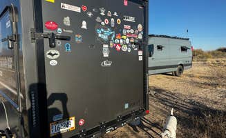 Patricia I.'s photo of camping with pets at Wilcox Playa Viewing Area - Dispersed Camping near Pearce, AZ