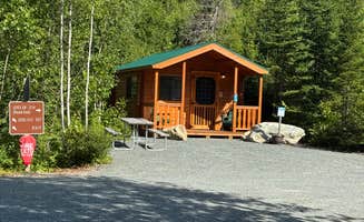 Iris A.'s photo of a cabin at Wild Acadia Camping Resort near Bar Harbor, ME