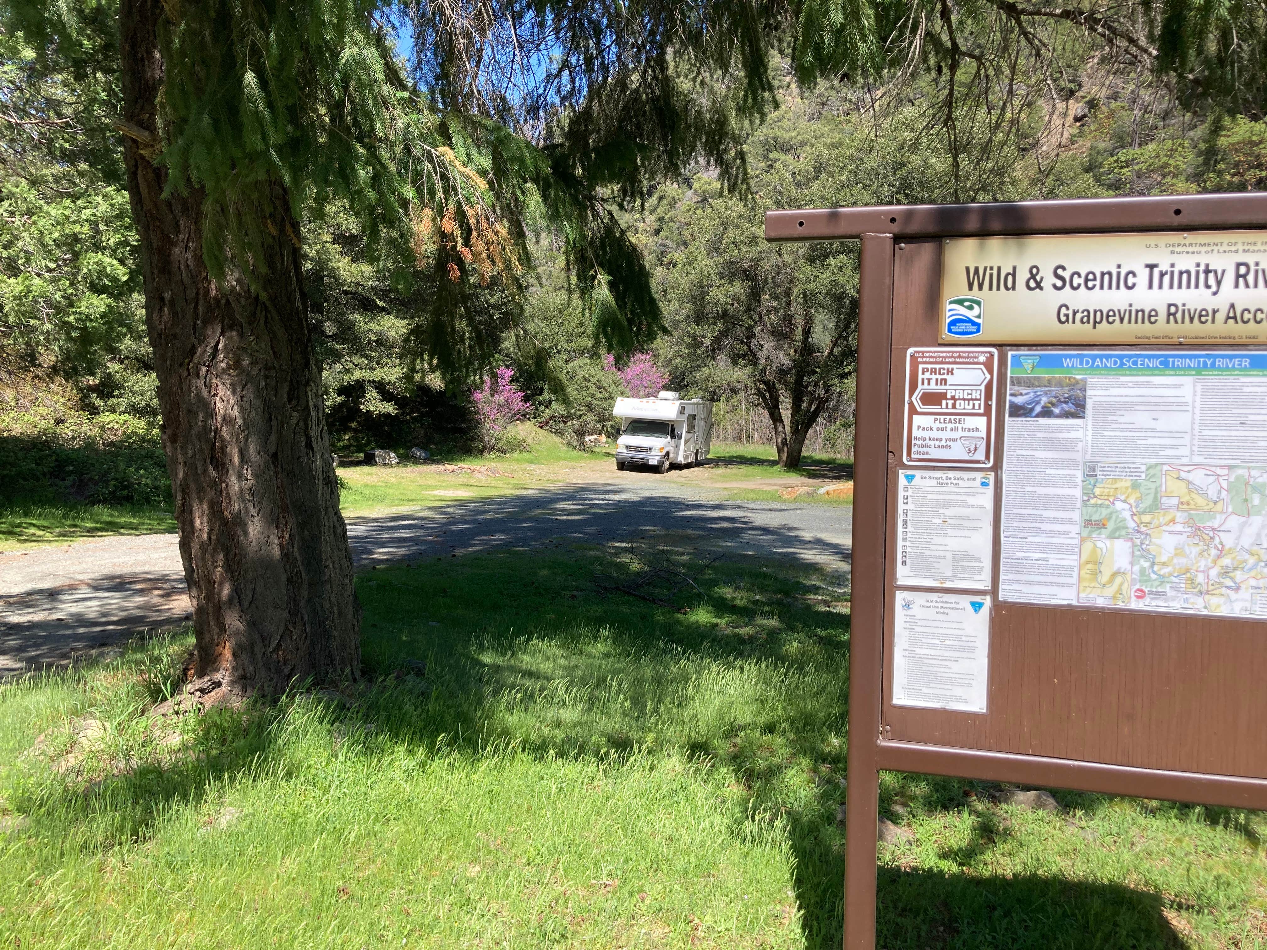 Camper-submitted photo at Wild and Senic Trinity River Grapevine River Access Dispersed Site near Lakehead, CA