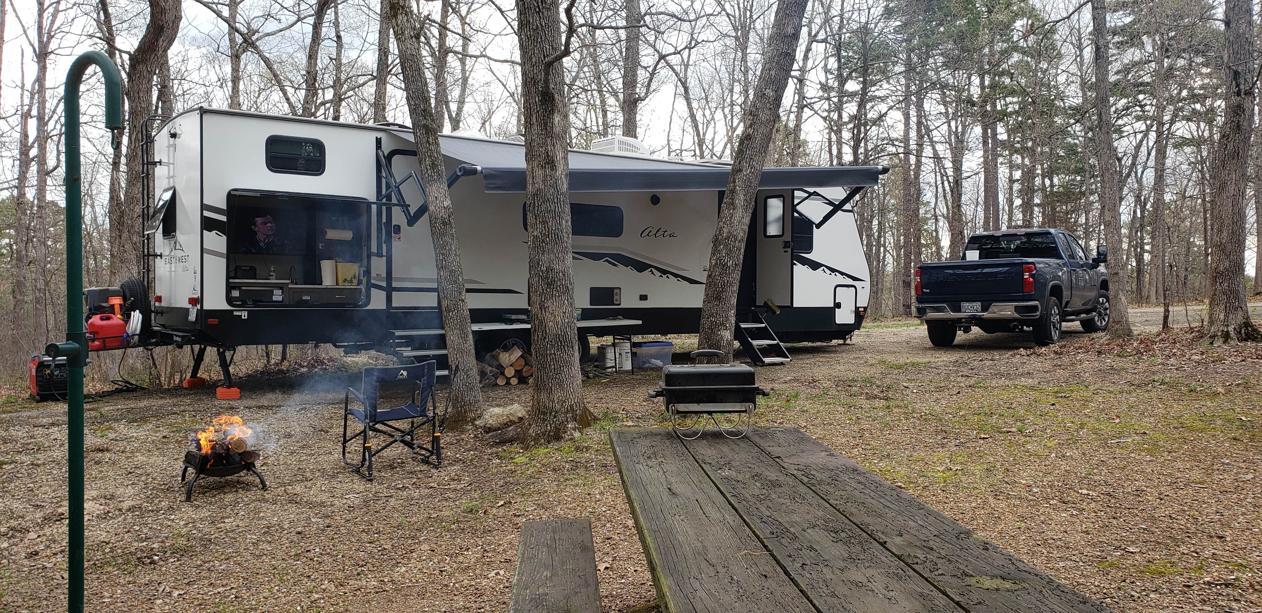 Robert N.'s photo of rv camping at Council Bluff Recreation Area near Farmington, MO