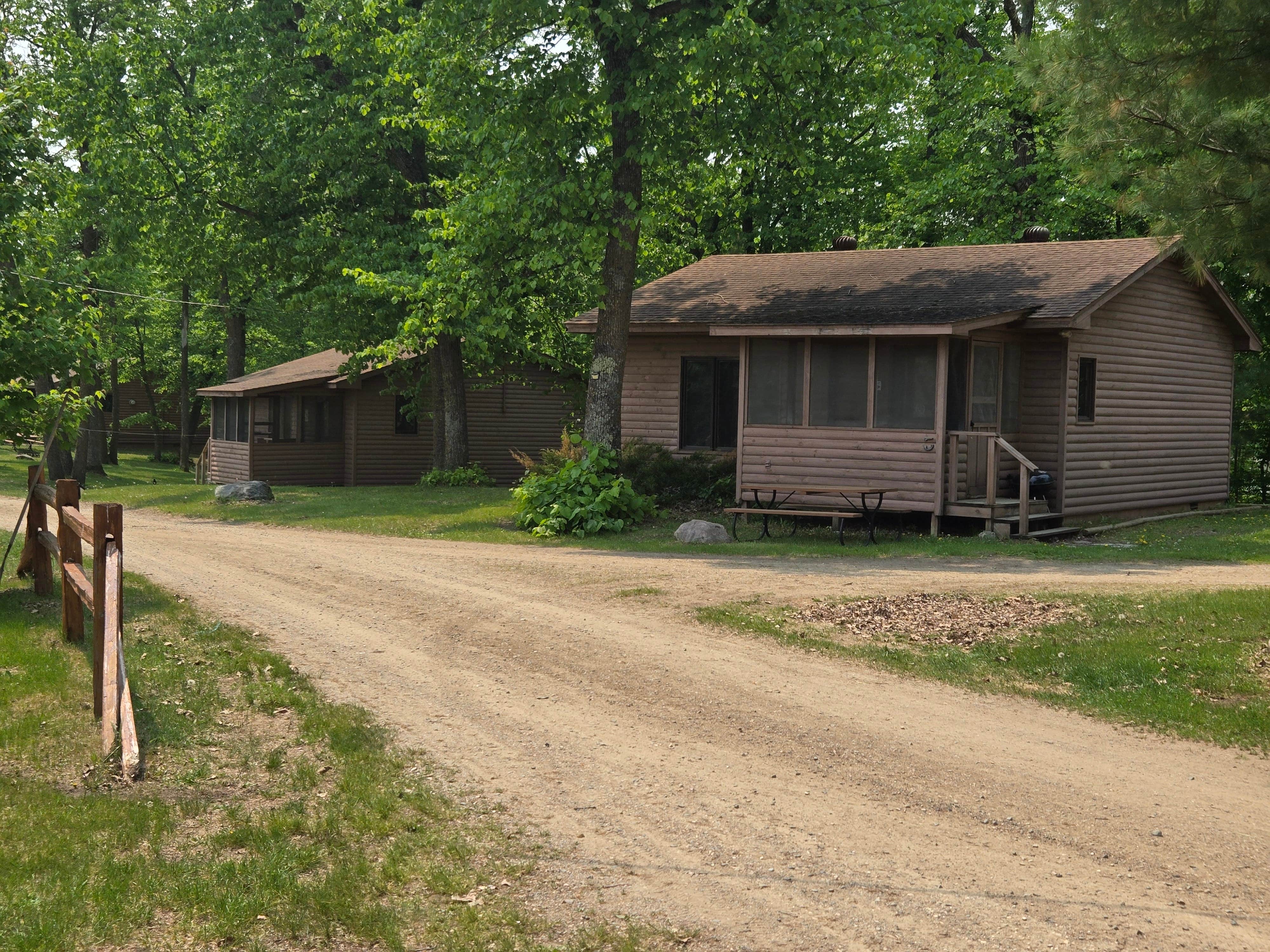 Susan R.'s photo of a cabin at Wilderness Bay Resort and Campground near Midway, MN
