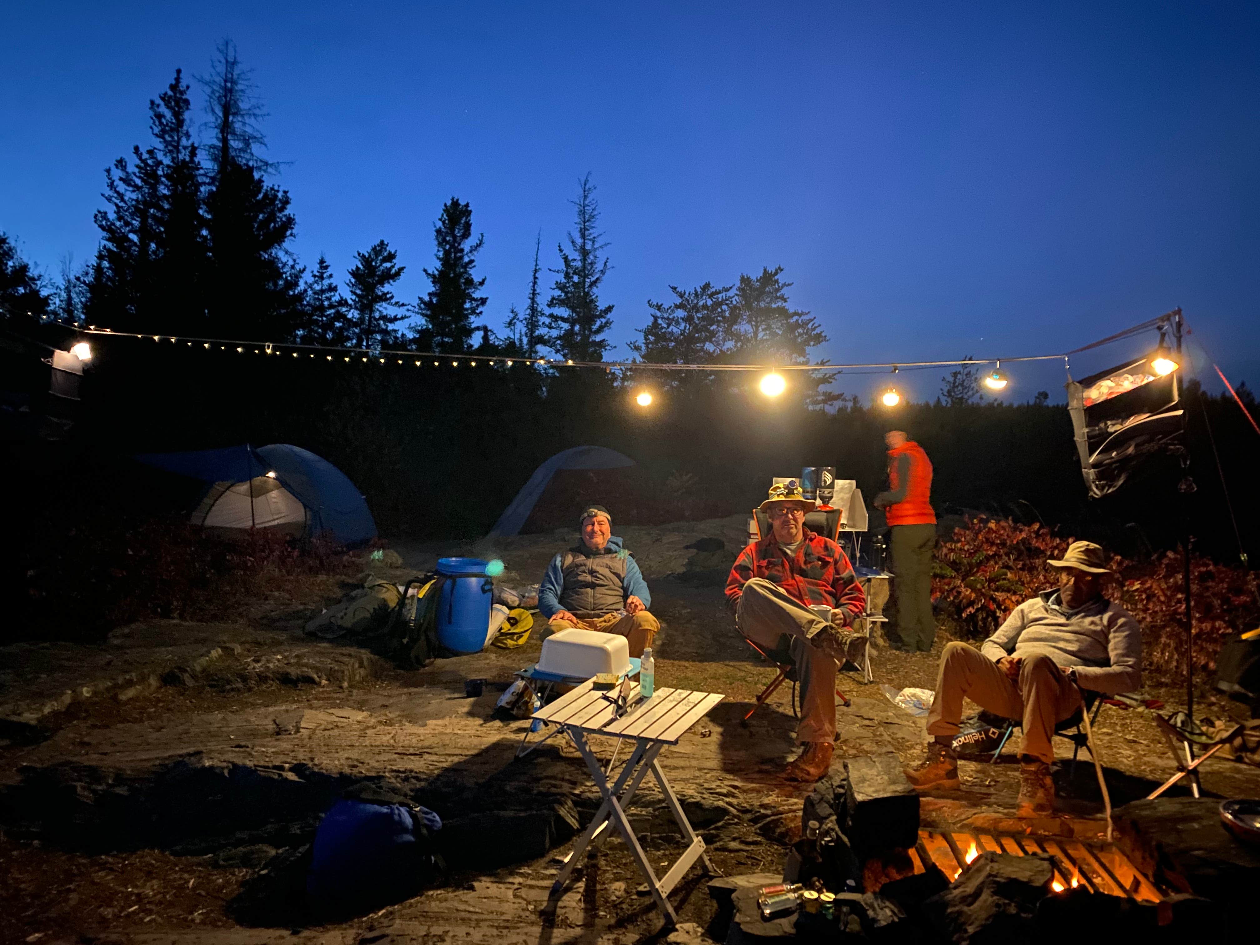 Erik R.'s photo of tent camping at Williams and Hall Outfitters near Ely, MN
