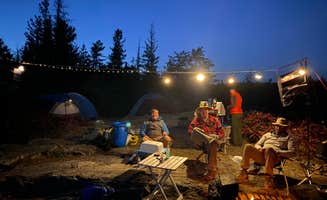 Erik R.'s photo of tent camping at Williams and Hall Outfitters near Crane Lake, MN
