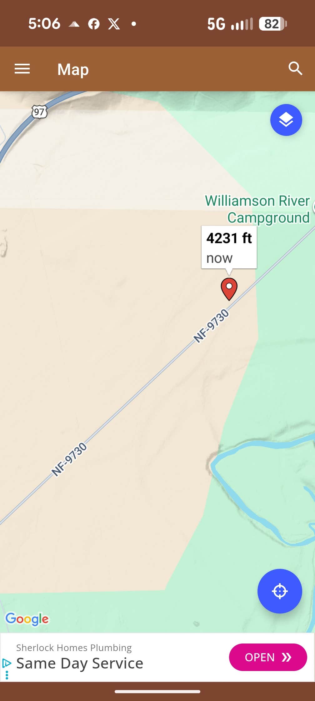 Williamson River, OR. USFS 9730