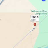 Review photo of Williamson River, OR. USFS 9730 by Tom J., August 14, 2026