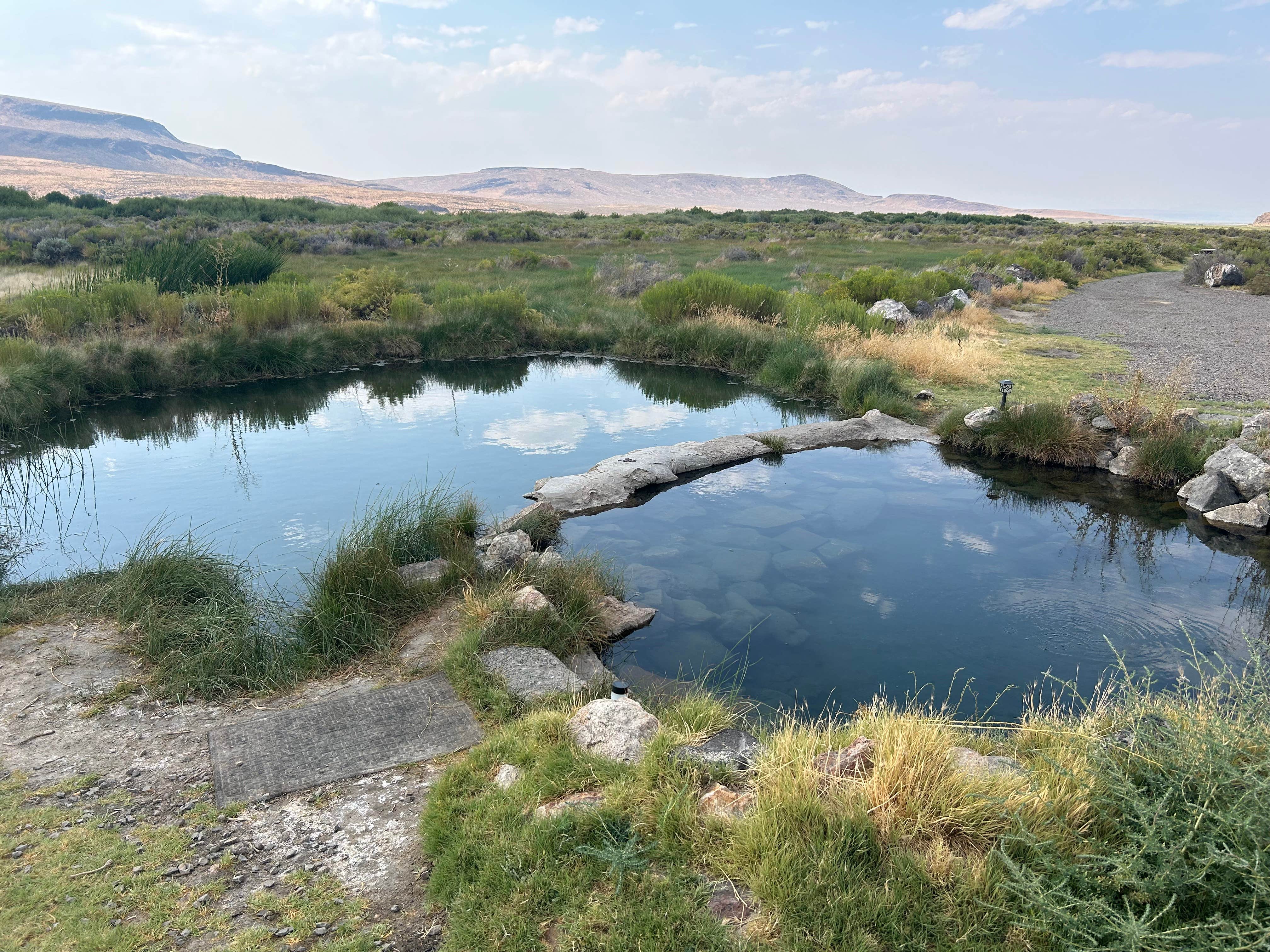 Daniel W.'s photo of a dispersed camping area at Willow Creek - Willow Creek Hot Springs near Denio, NV