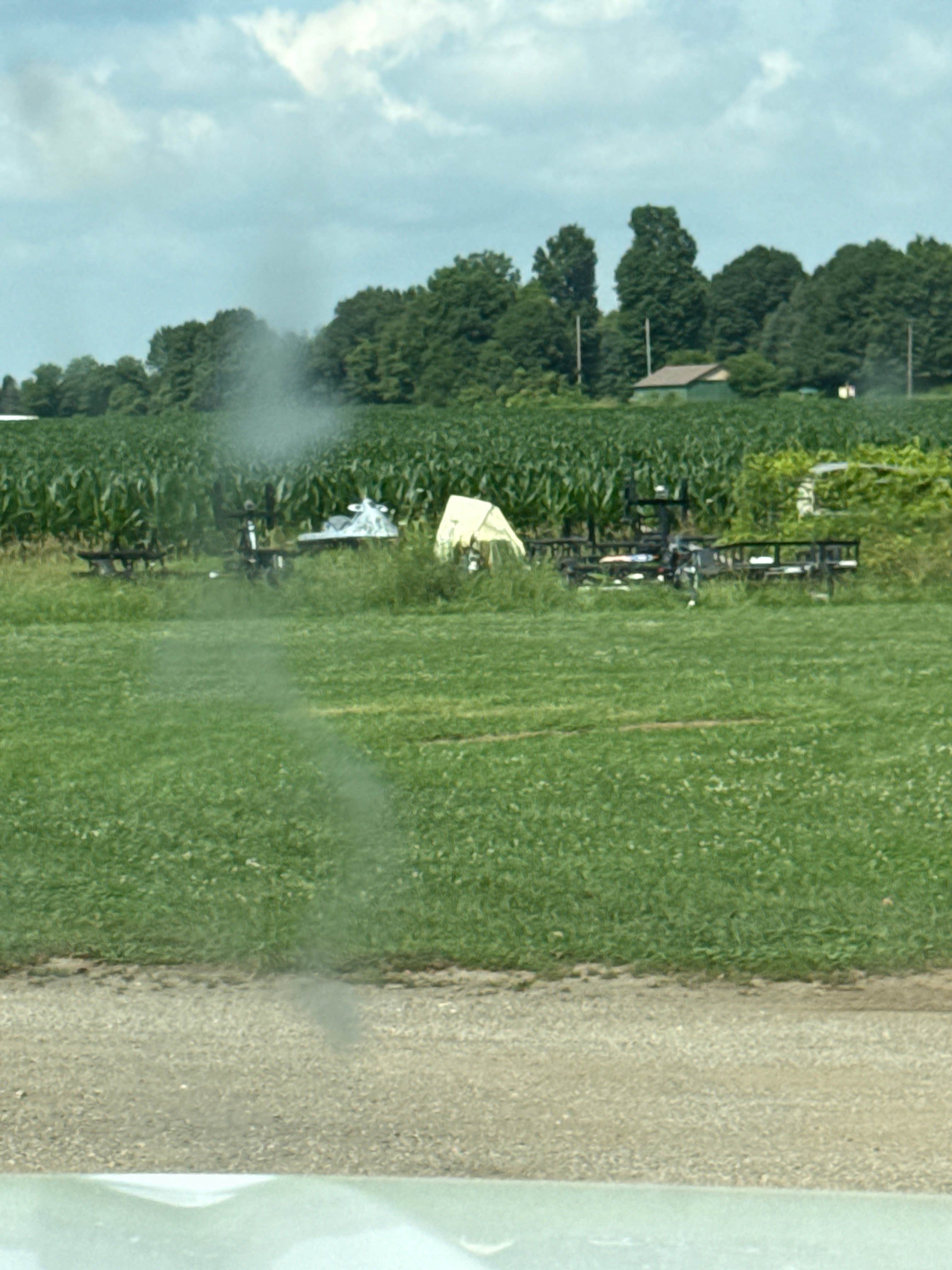 Camper-submitted photo at Willow Shores Campground near Bristol, IN