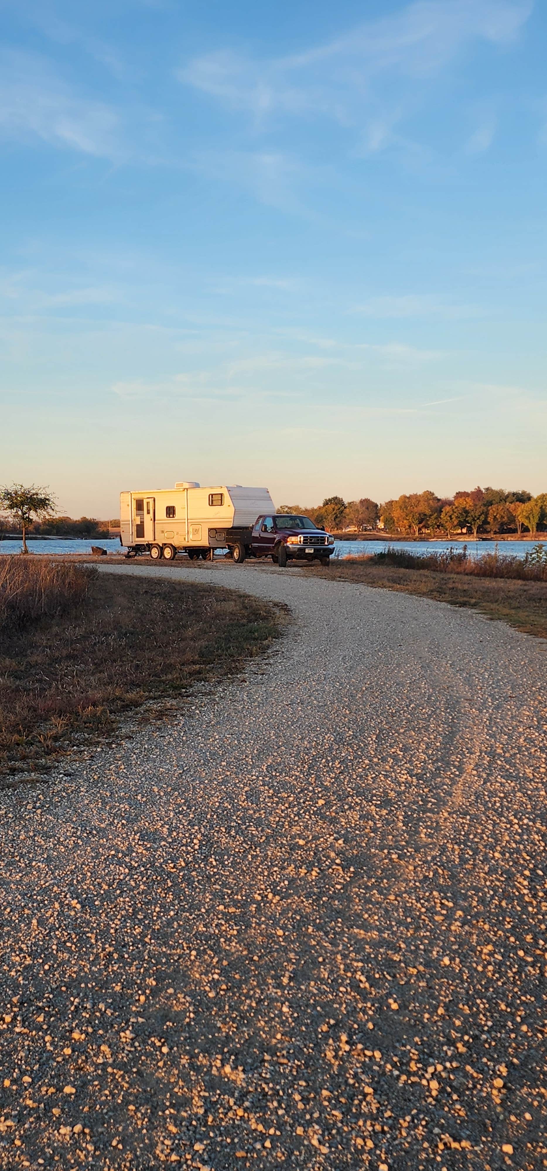 John G.'s photo of a dispersed camping area at Wilson State Fishing Lake Dispersed near Big Hill Lake