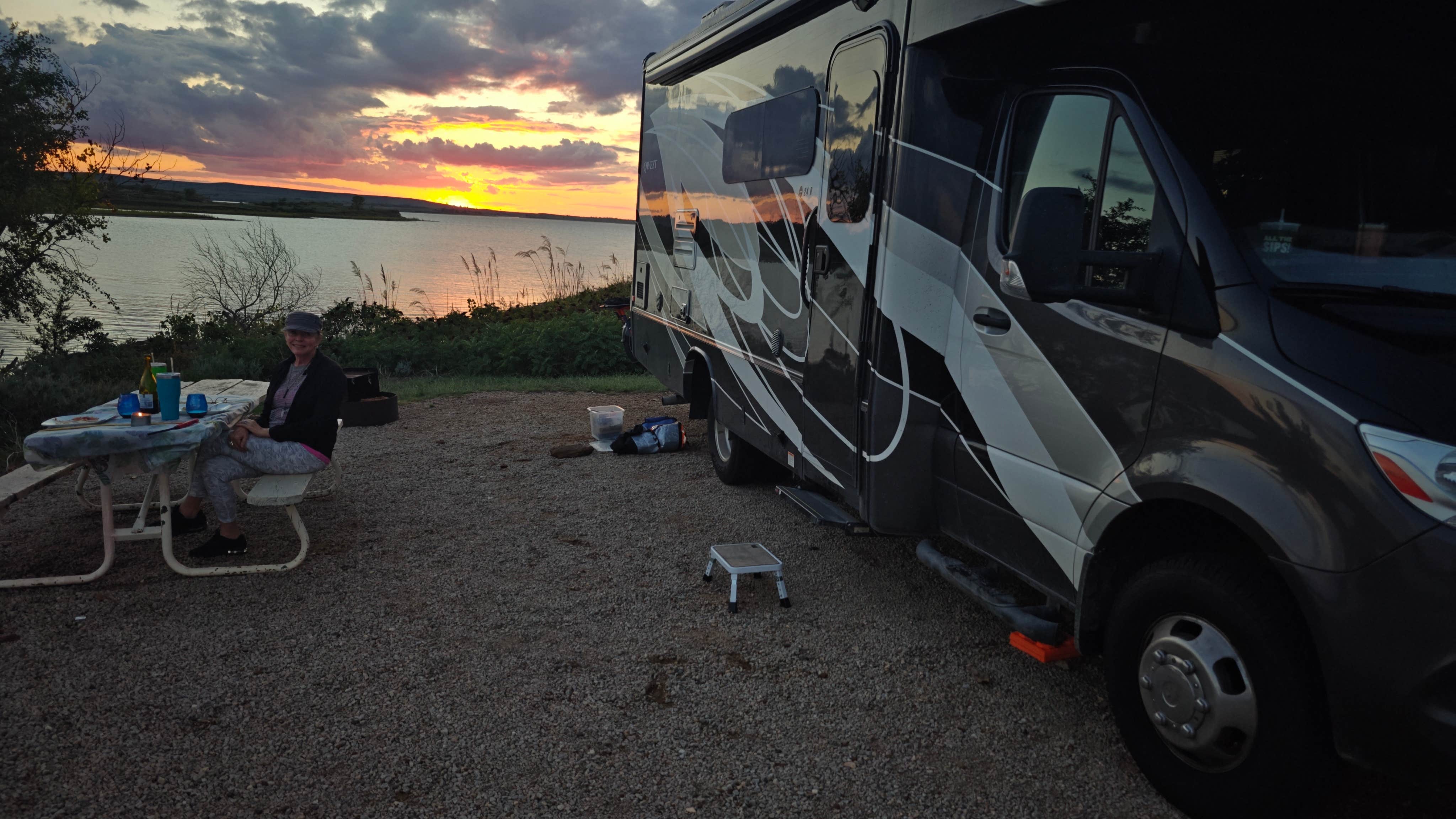 Camper-submitted photo at Buffalo Grass — Wilson State Park near Lucas, KS