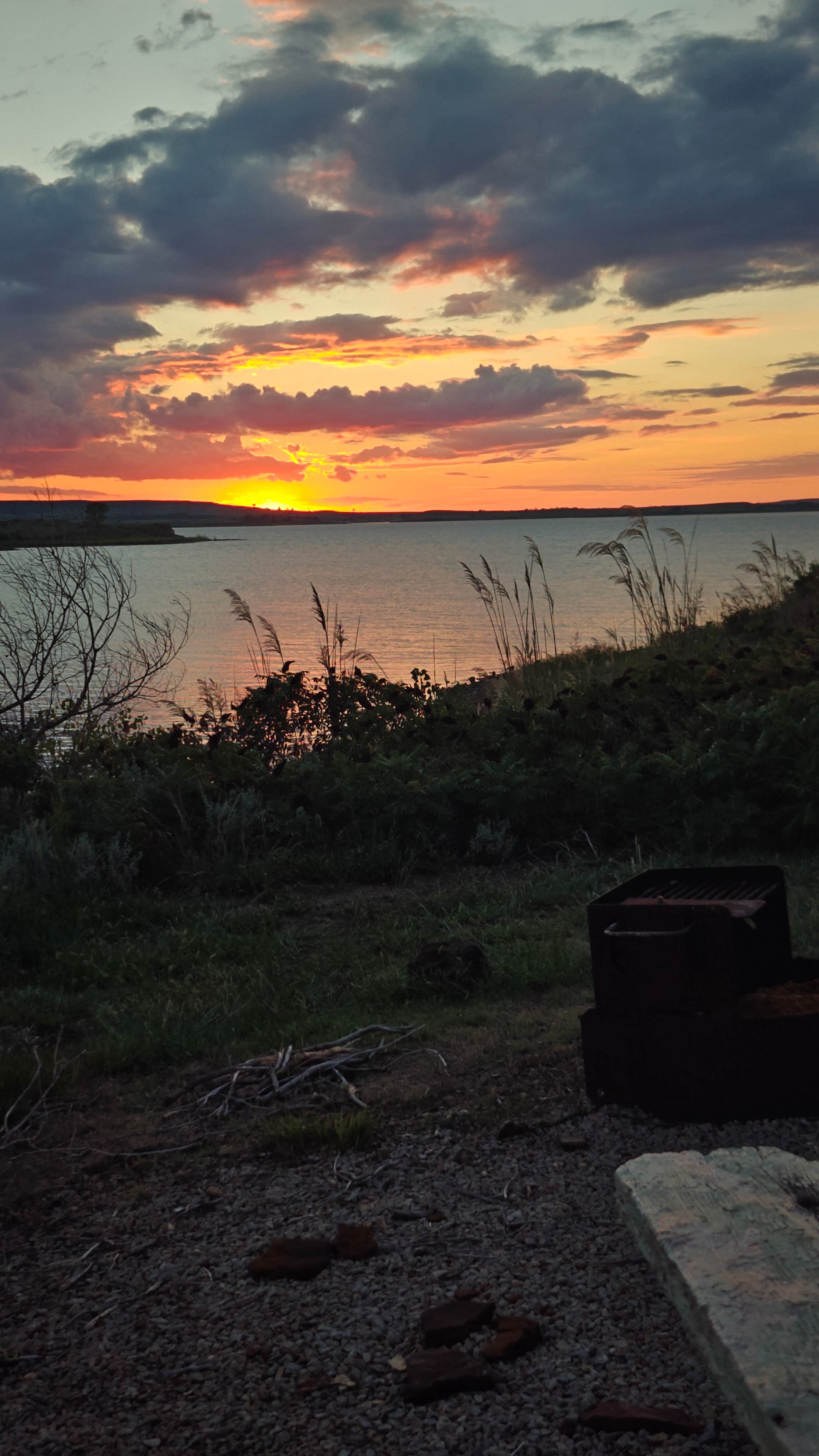 Camper-submitted photo at Buffalo Grass — Wilson State Park near Lucas, KS