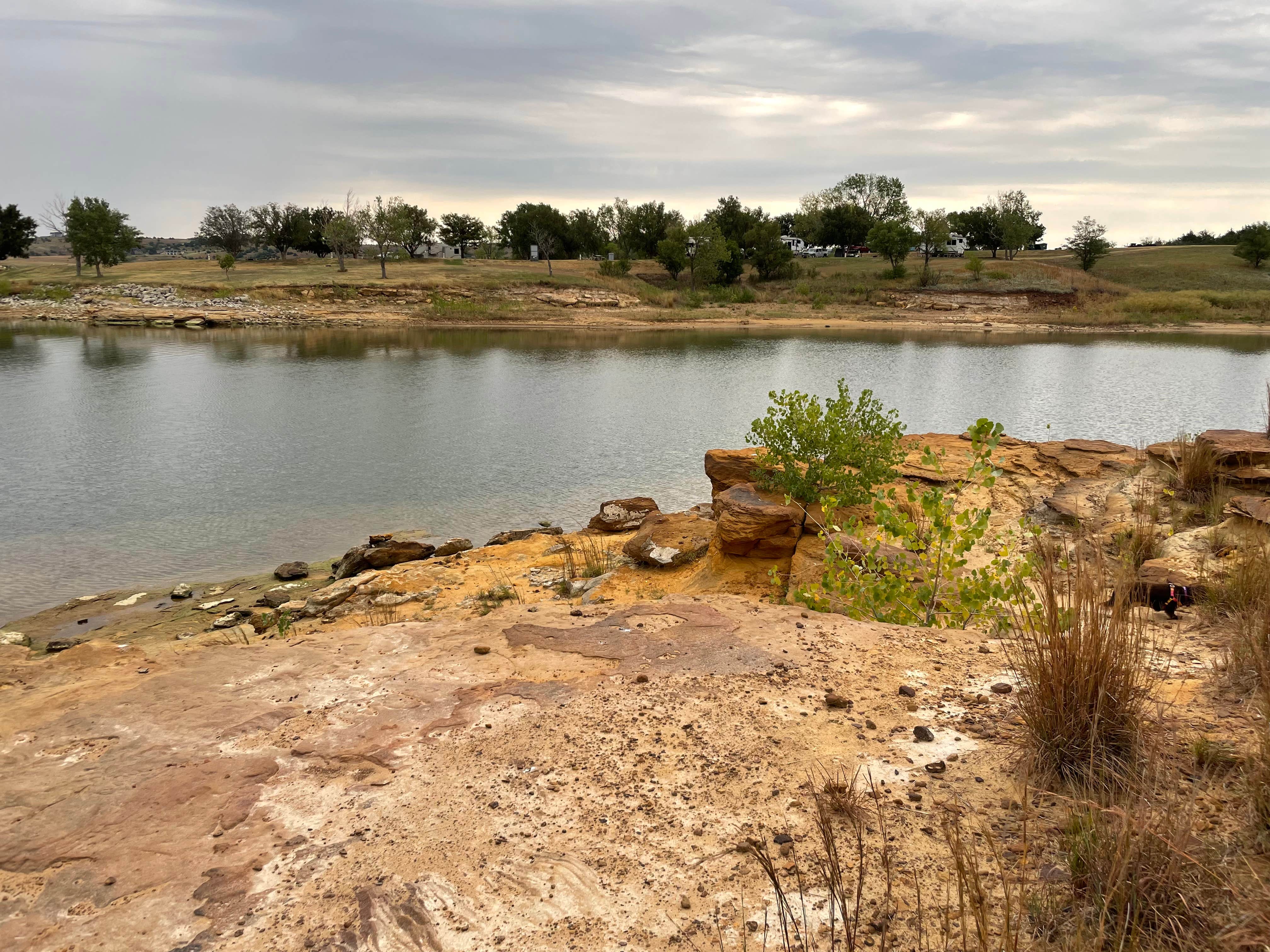 Camper-submitted photo at Buffalo Grass — Wilson State Park near Dorrance, KS