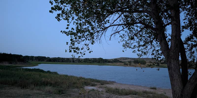 Camper submitted image from Switchgrass Hell Creek Area Campground — Wilson State Park