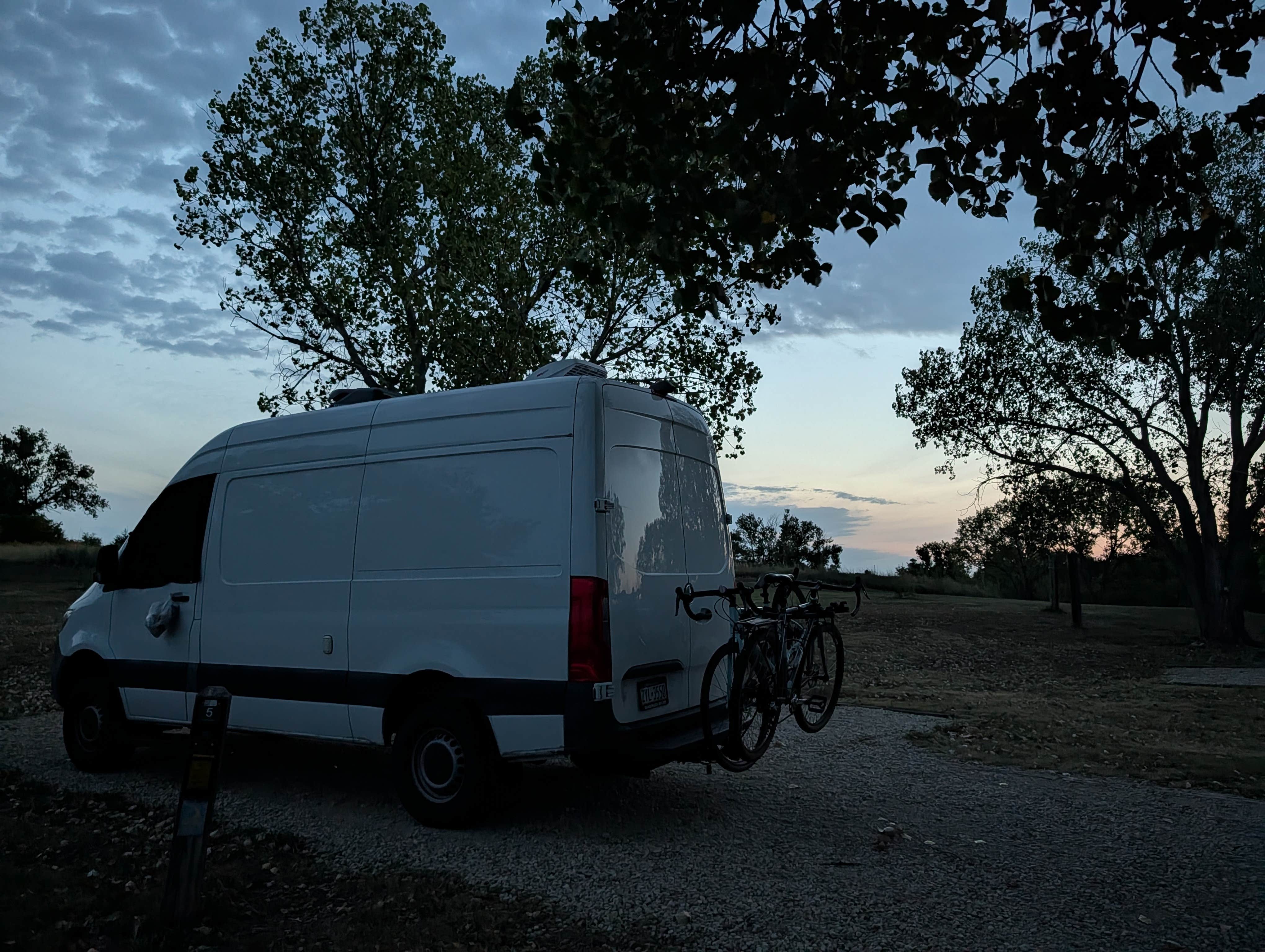 Camper-submitted photo at Switchgrass Hell Creek Area Campground — Wilson State Park near Wilson Lake