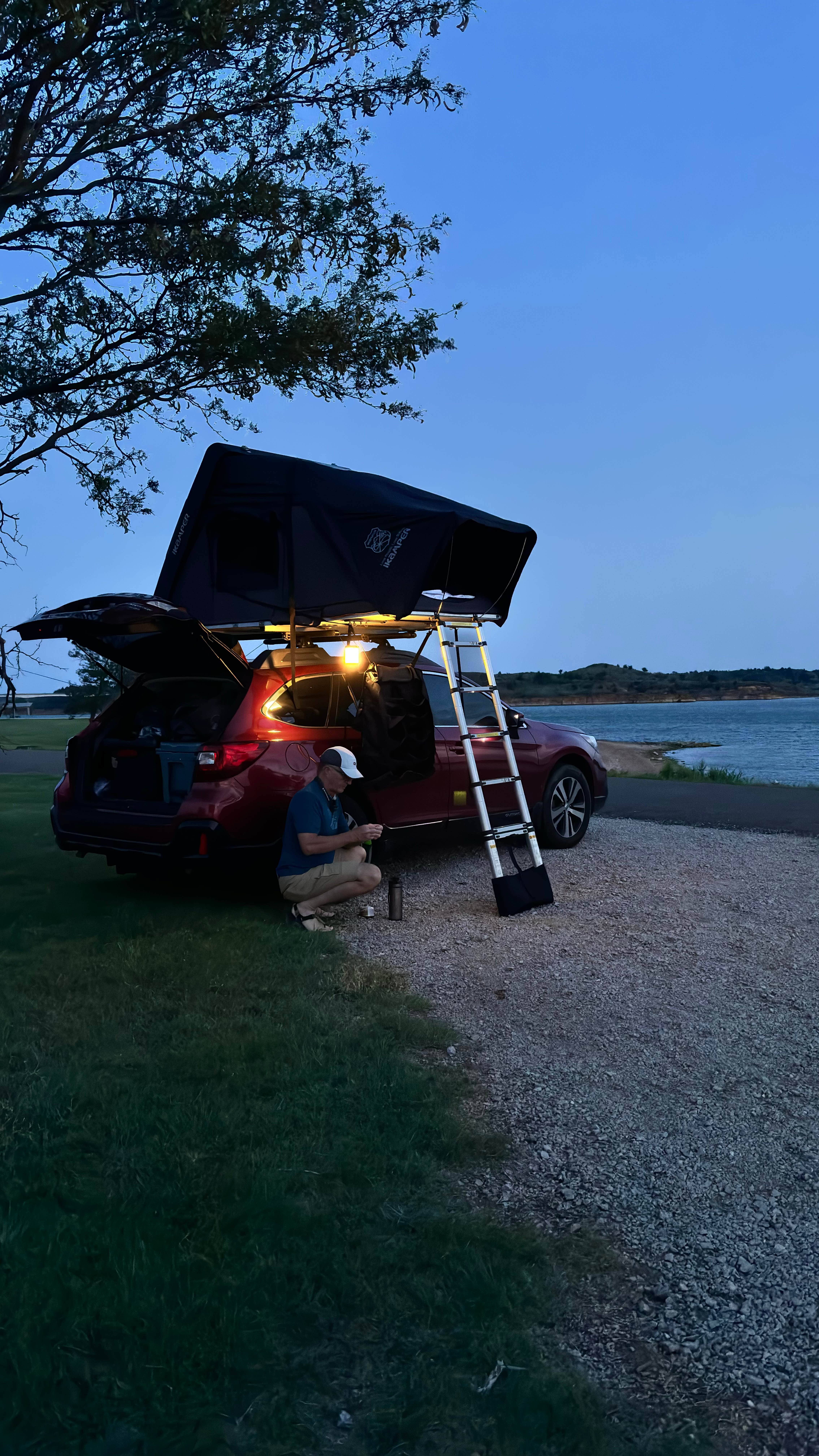 Camper-submitted photo at Sunflower Otoe Area Campground — Wilson State Park near Minneapolis, KS