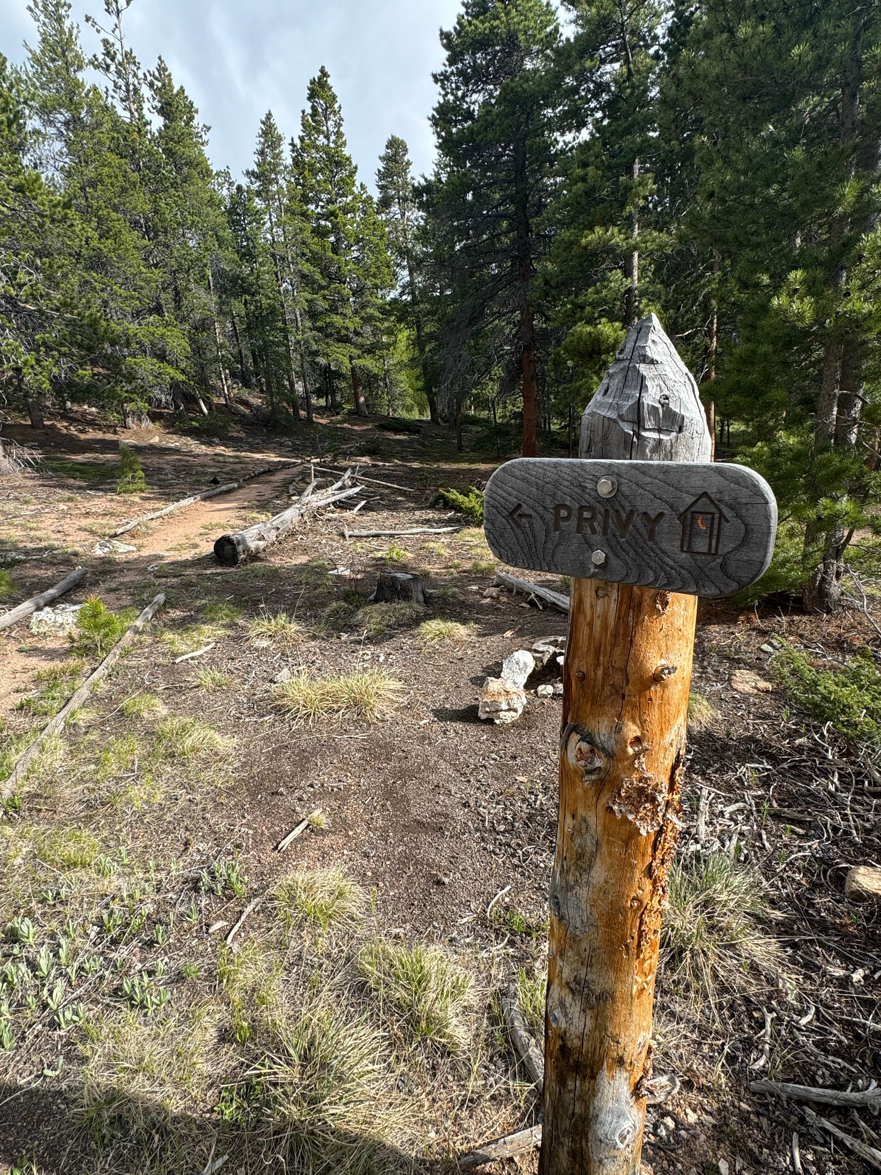 Camper-submitted photo at Wind River Bluff near Glen Haven, CO