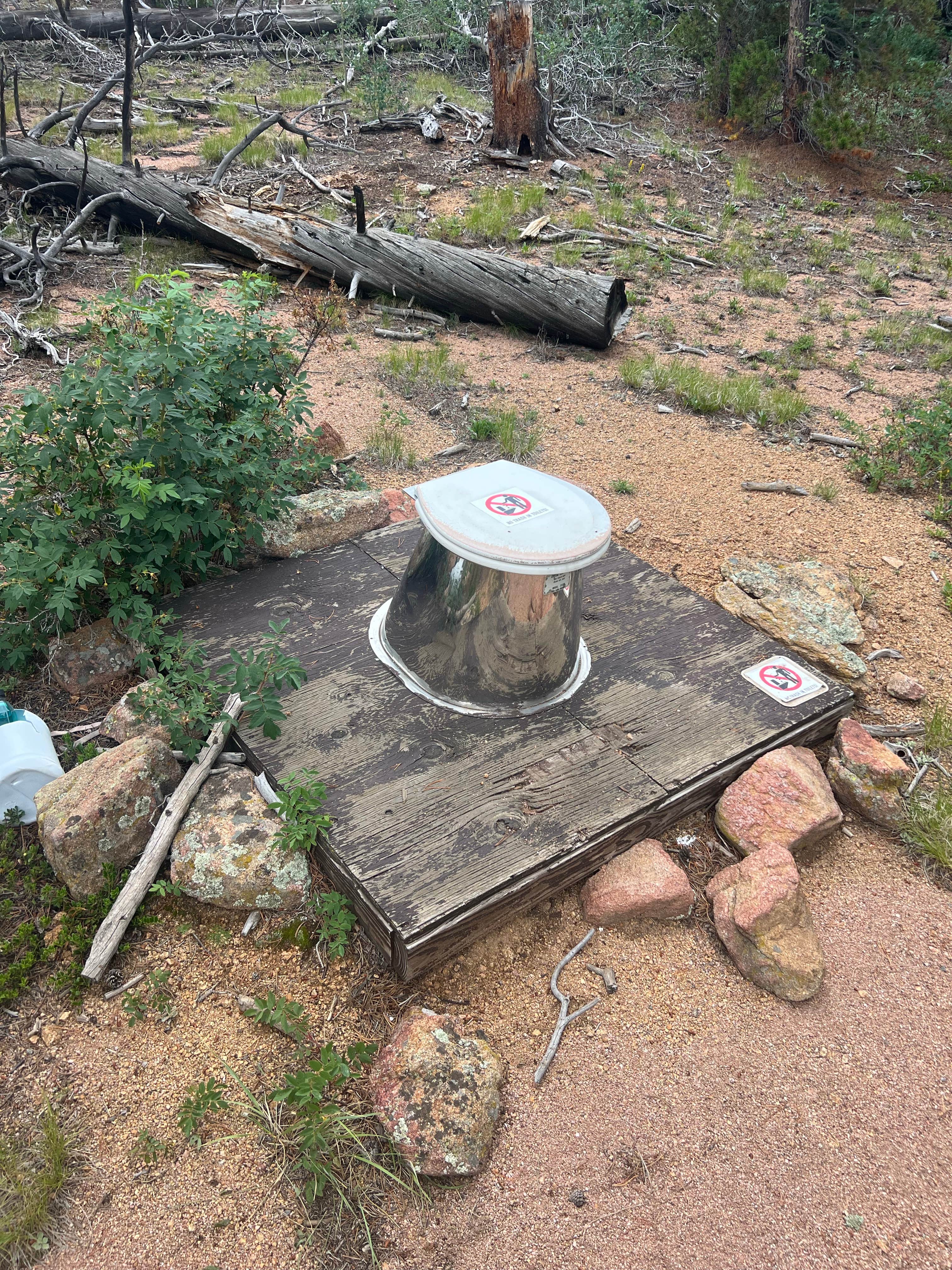 Camper-submitted photo at Wind River Bluff near Glen Haven, CO