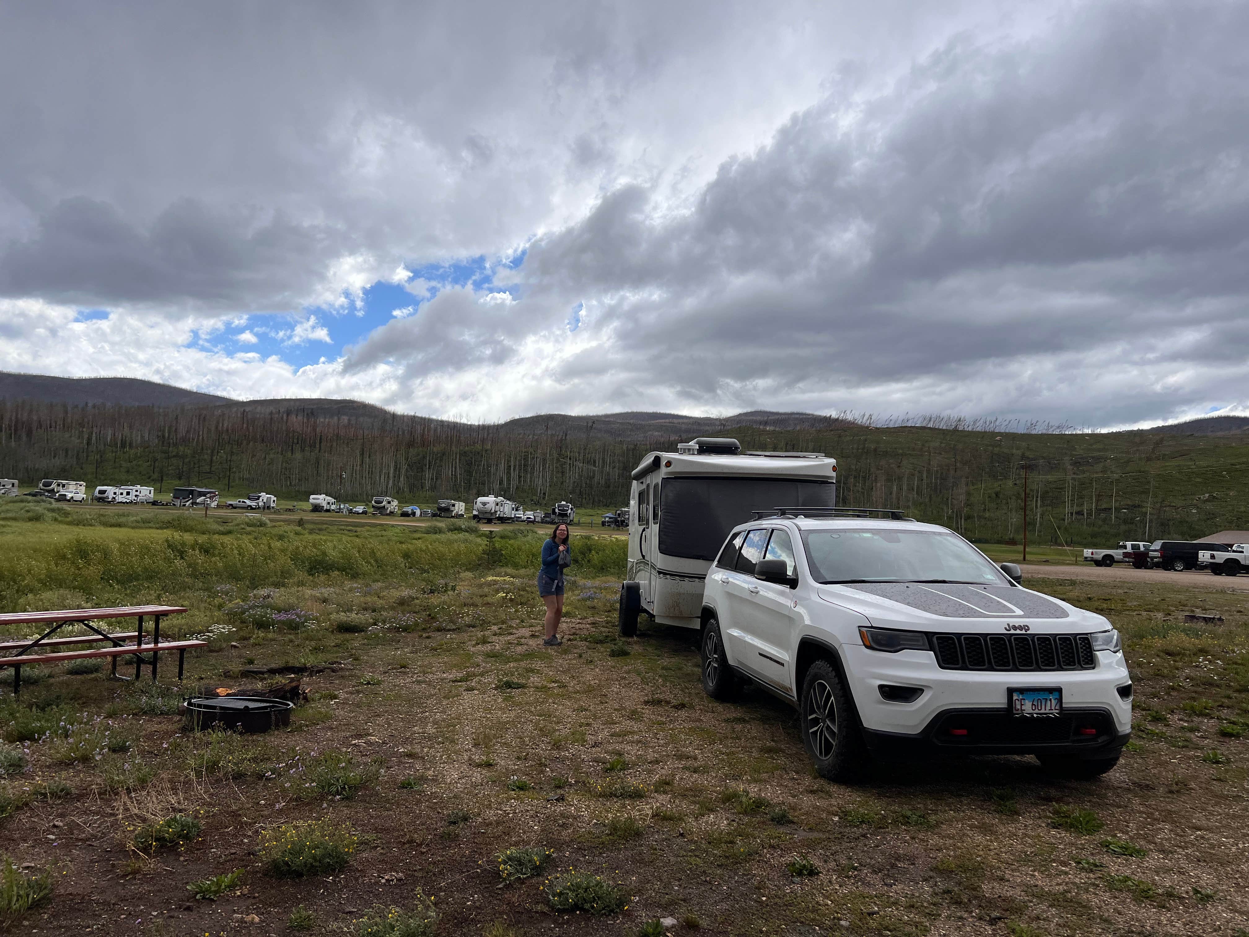 Landon C.'s photo of rv camping at Winding River Resort near Gould, CO