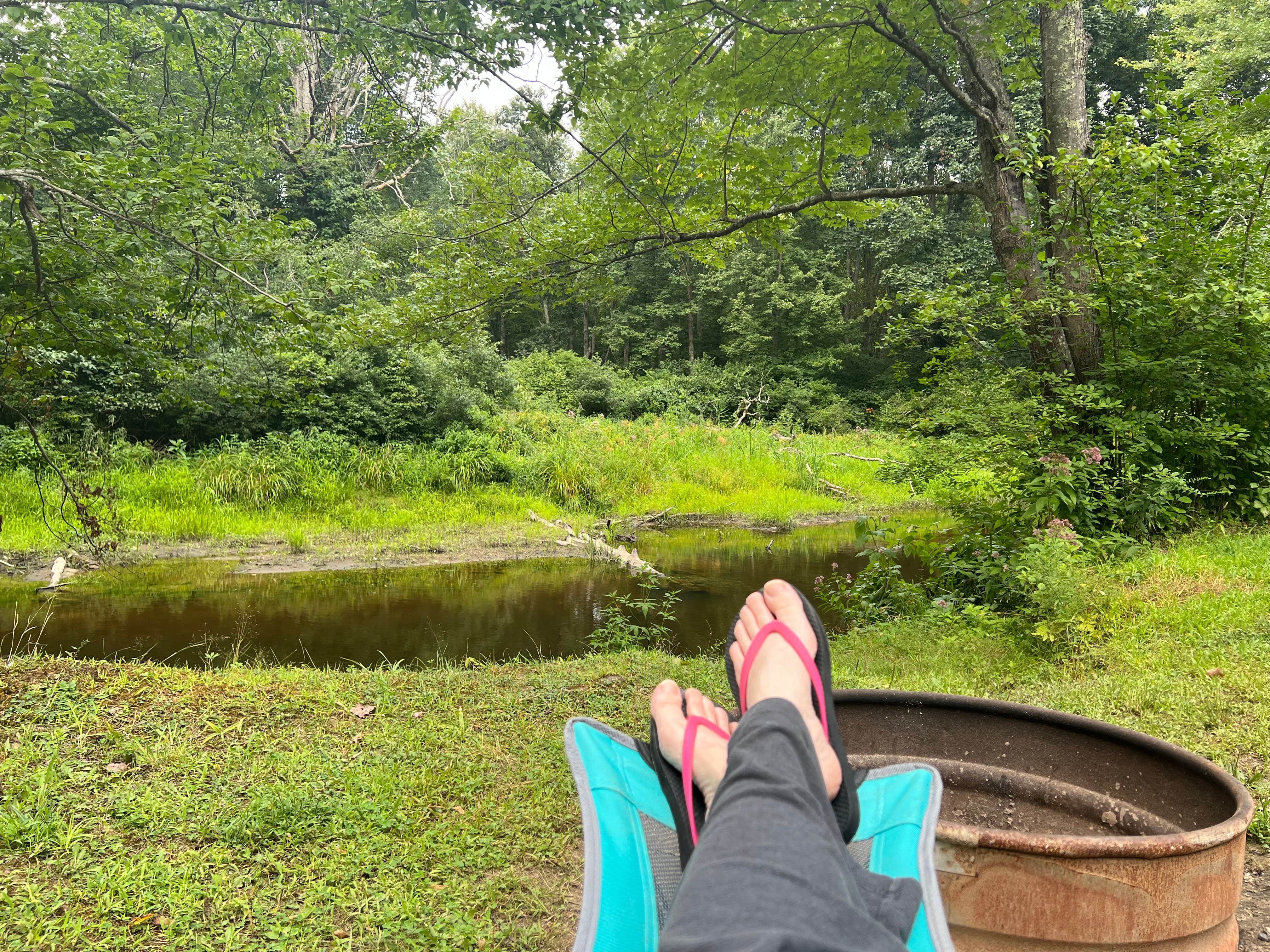 Camper-submitted photo at Winding River Campground near South Hampton, NH