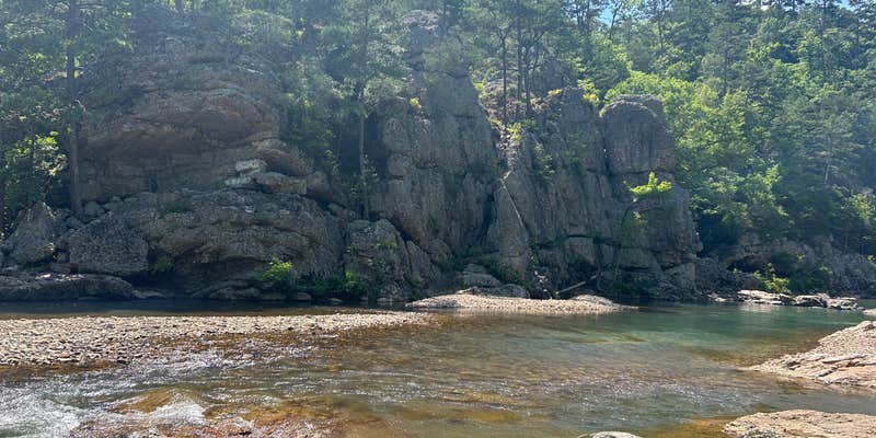 Camper submitted image from Winding Stairs Campground