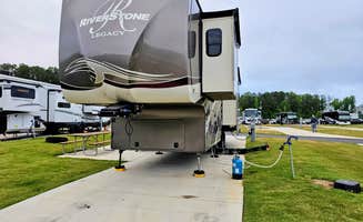 Christina H.'s photo of rv camping at Winding Waters RV Resort near Berkeley Lake, GA