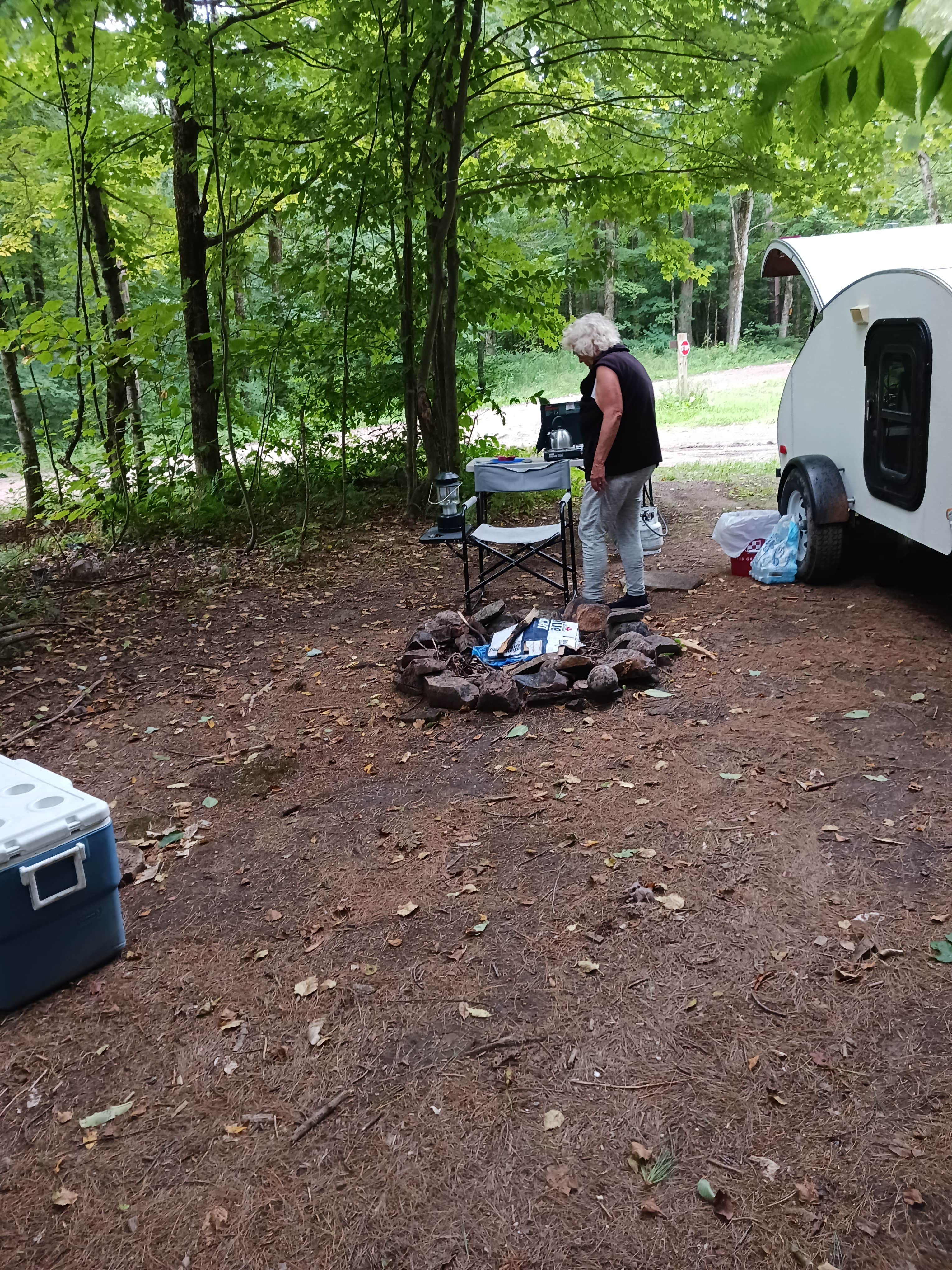 Kevin C.'s photo of a dispersed camping area at Winona State Forest near Syracuse, NY