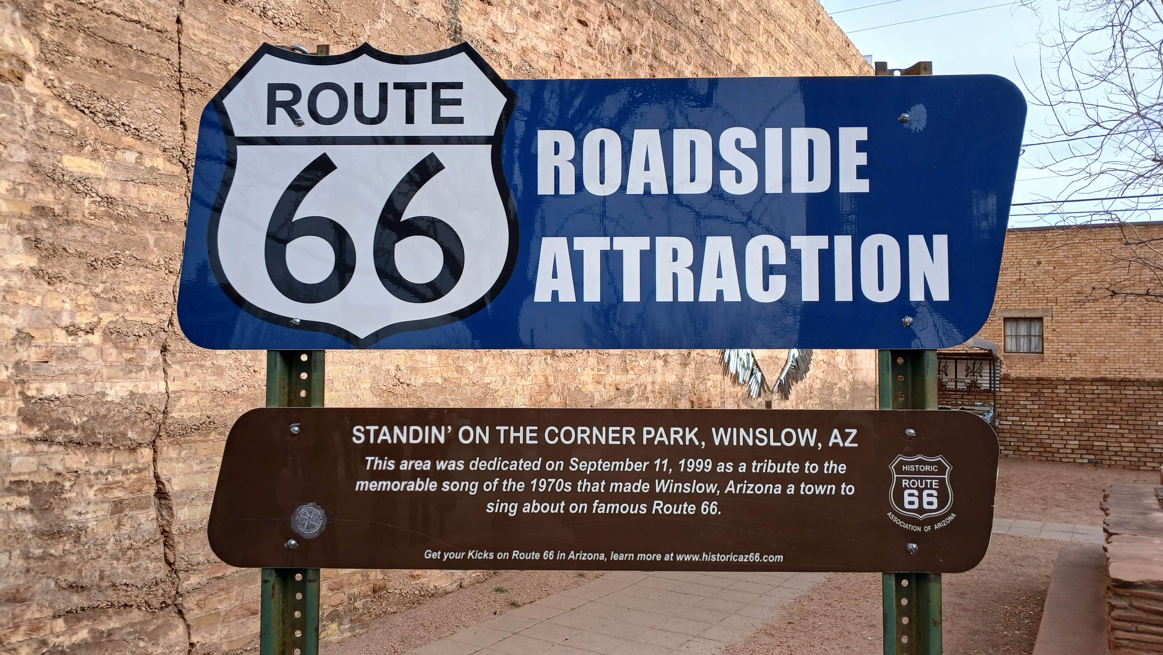 Camper-submitted photo at Winslow Visitor Center near Holbrook, AZ