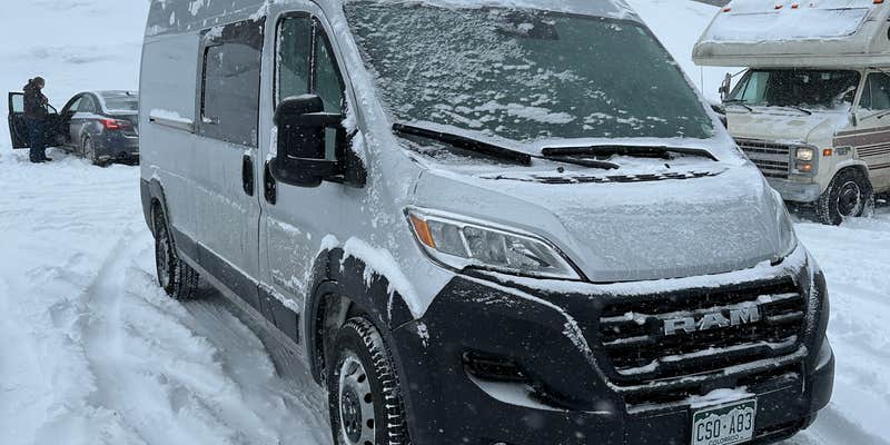 Camper submitted image from Winter Park Lot G - Winter Overnight Parking