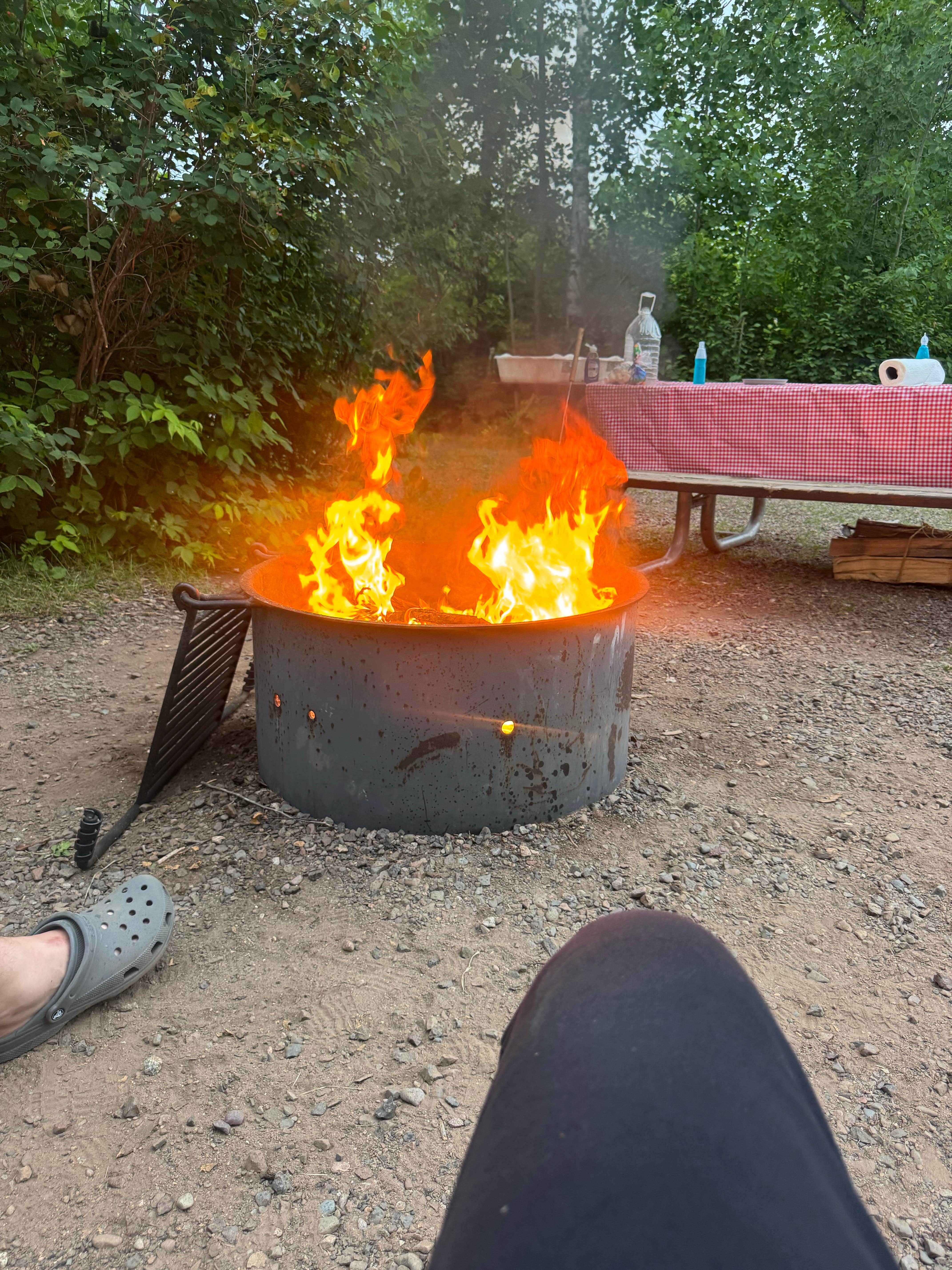 Camper-submitted photo at Birch Grove Campground near Port Wing, WI
