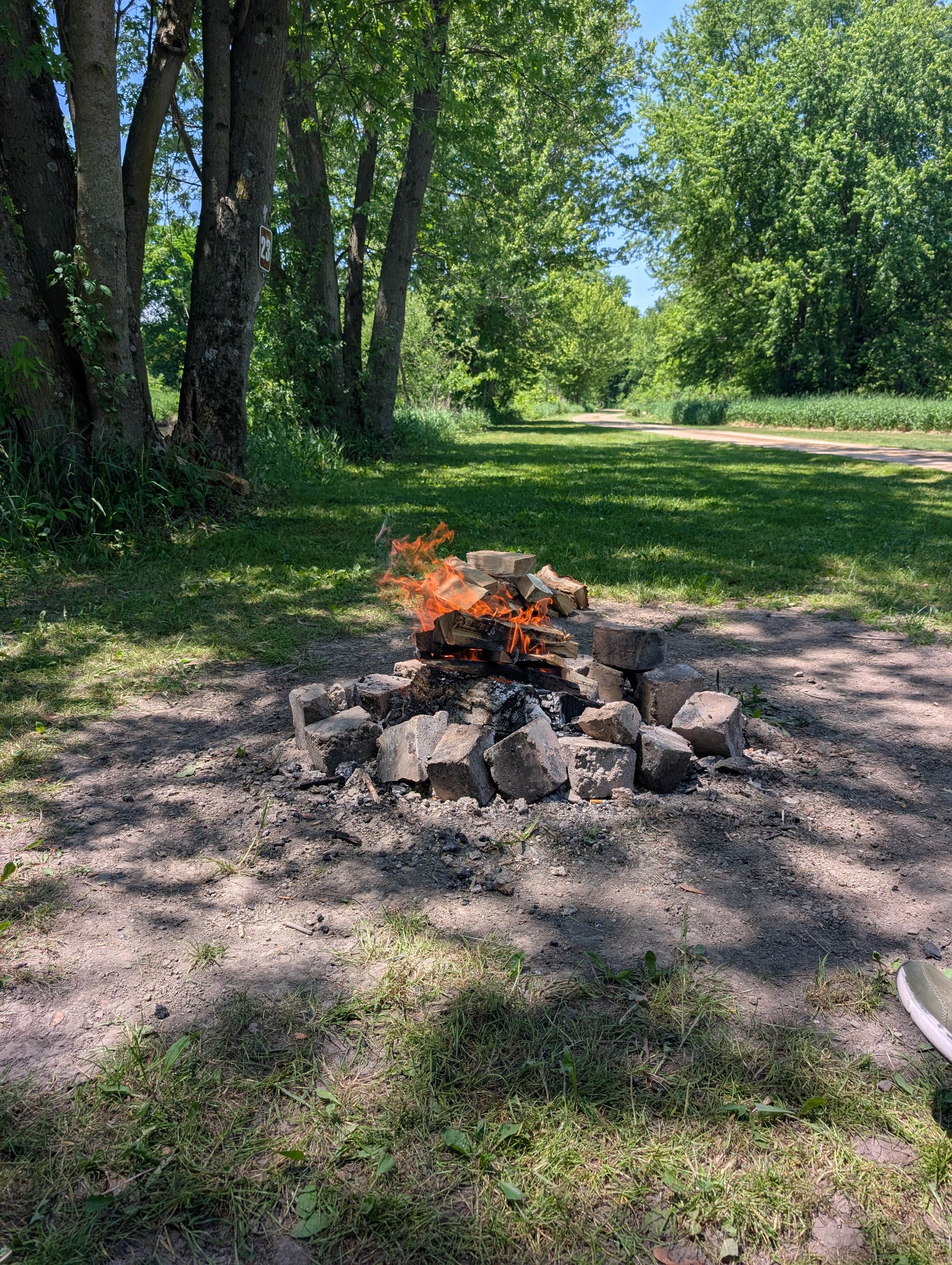 Camper-submitted photo at Blackhawk Memorial Park near Lancaster, WI