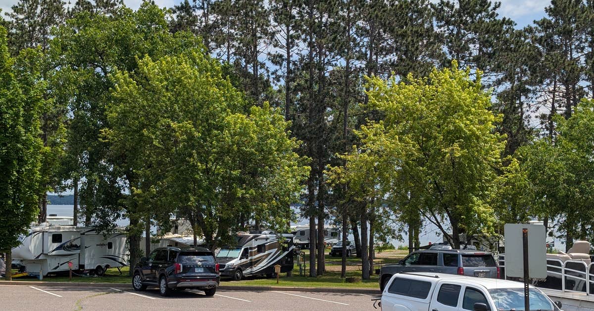 Shell Lake Rv Campground Map Shell Lake Municipal Park Camping | Sarona, Wisconsin