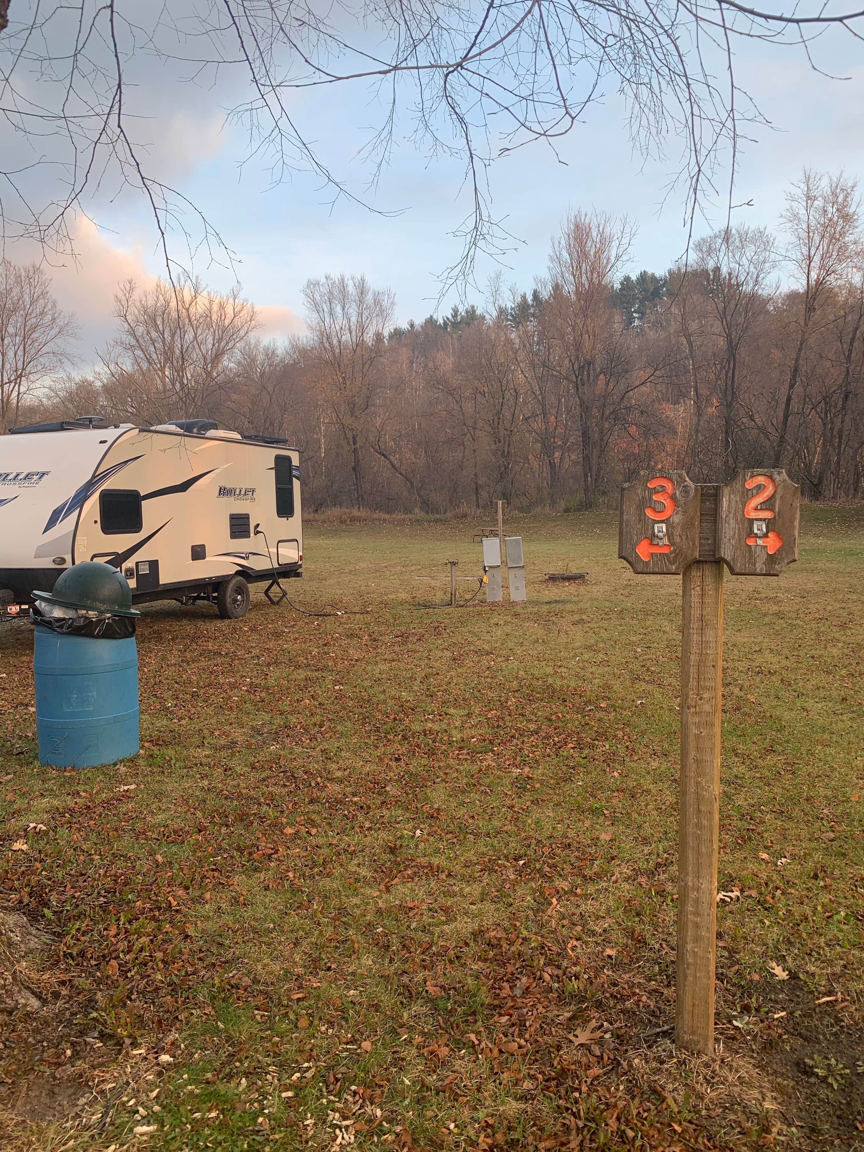 kcki M.'s photo of rv camping at Col Larson County Park near Fall Creek, WI