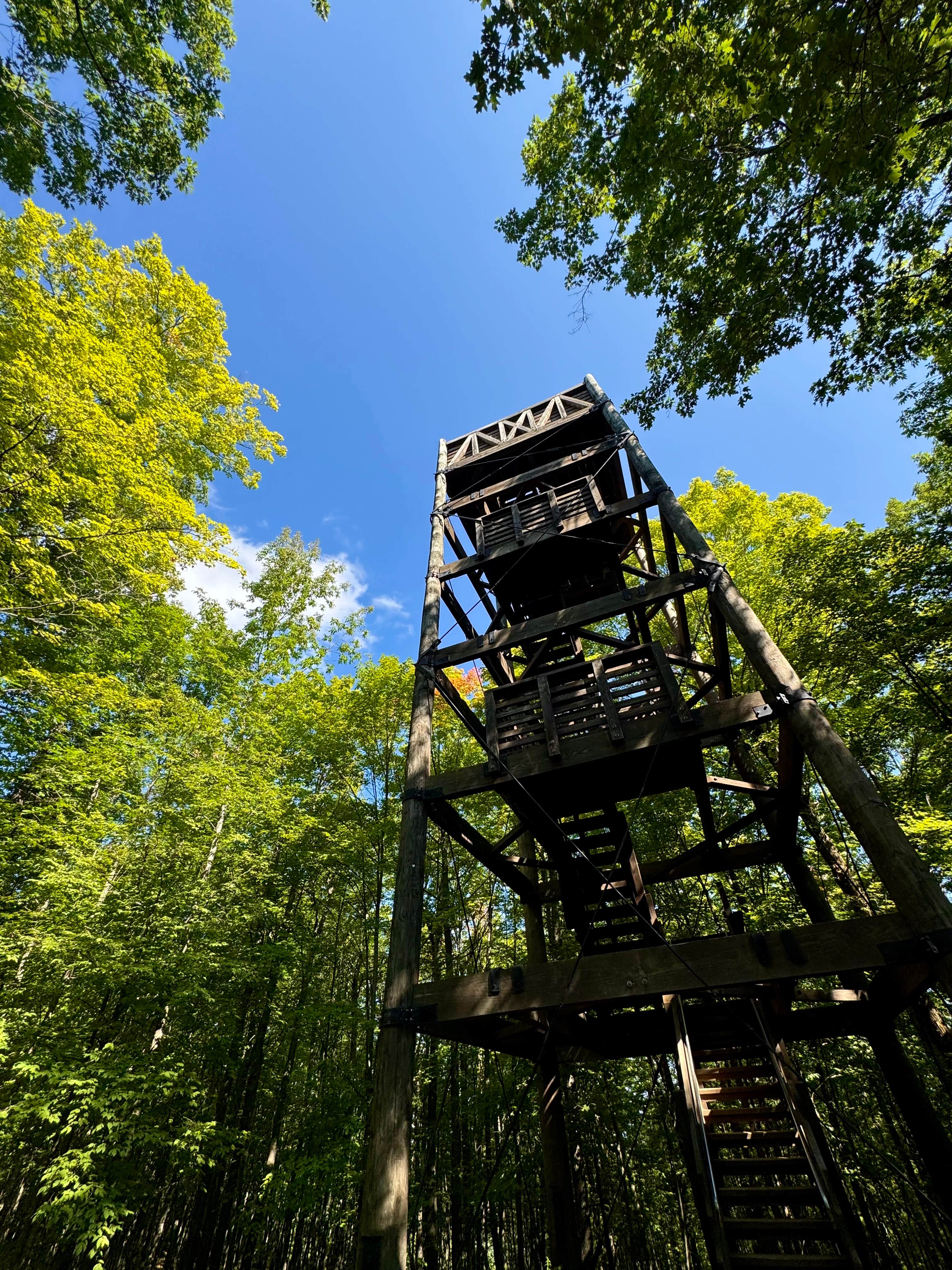 Ashley F.'s photo of a cabin at Copper Falls State Park Campground near La Pointe, WI