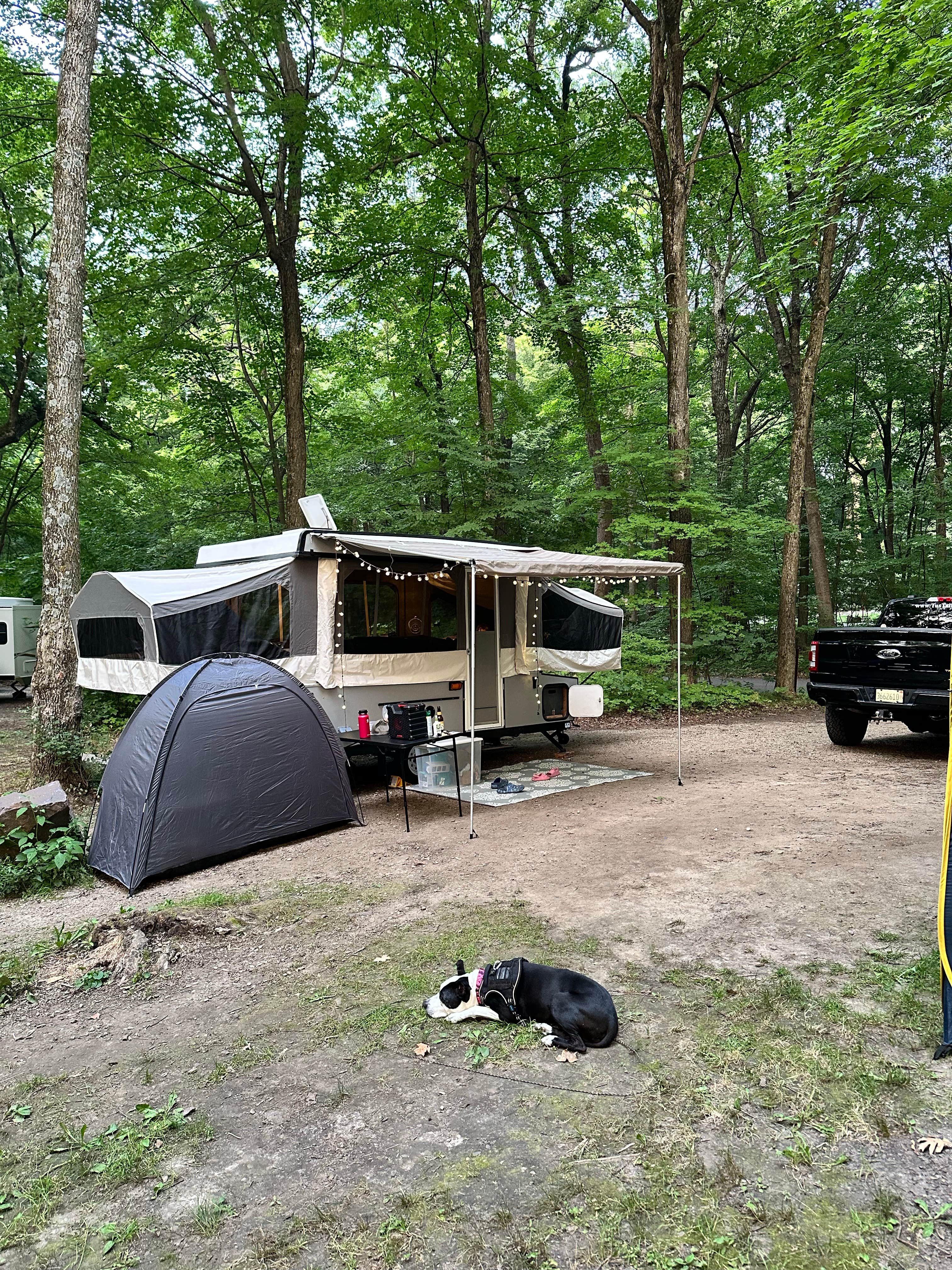 kirk T.'s photo at Northern Lights Campground — Devils Lake State Park in Wisconsin