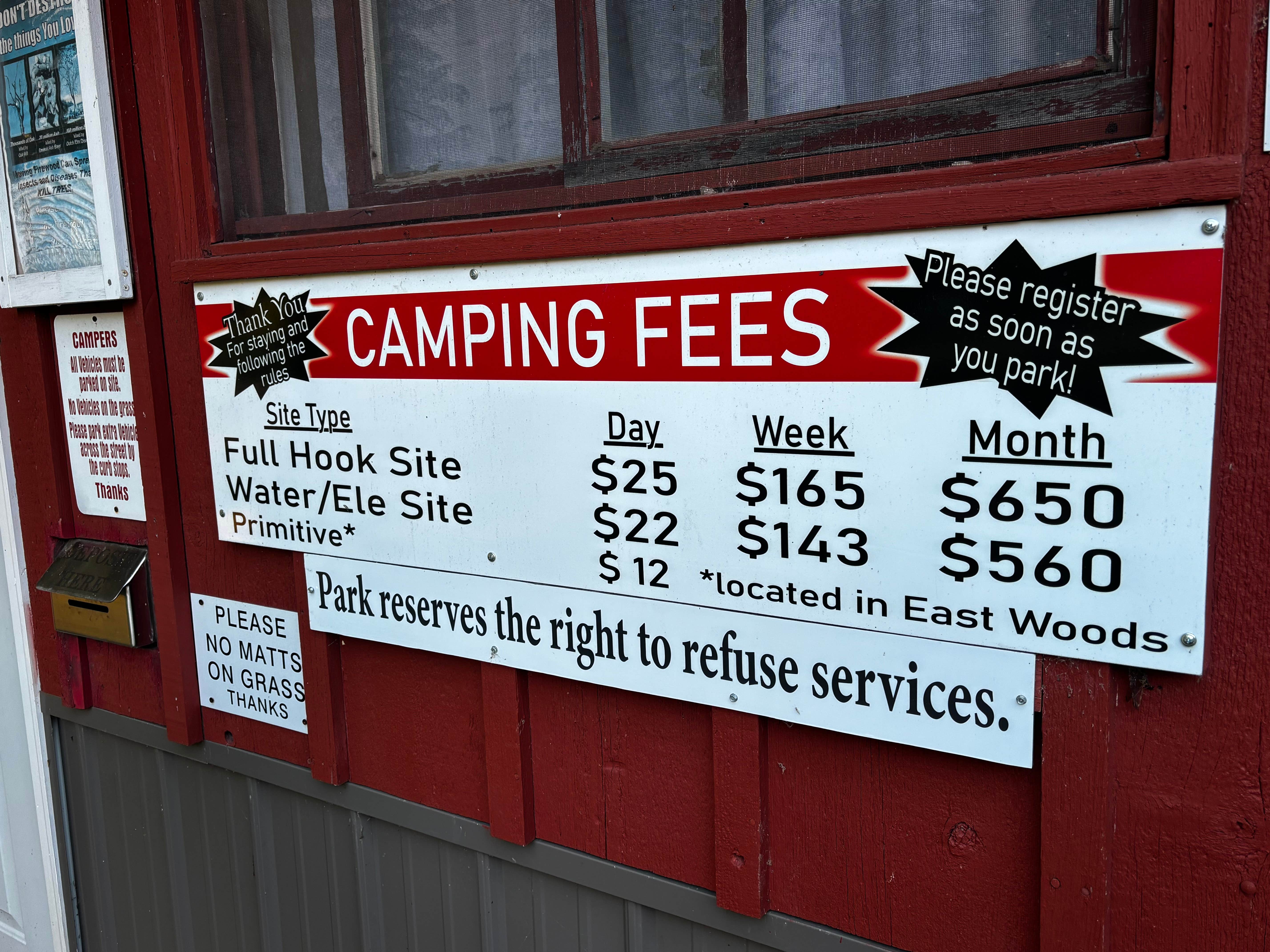 Camper-submitted photo at Dorchester Park & Campground near Lublin, WI