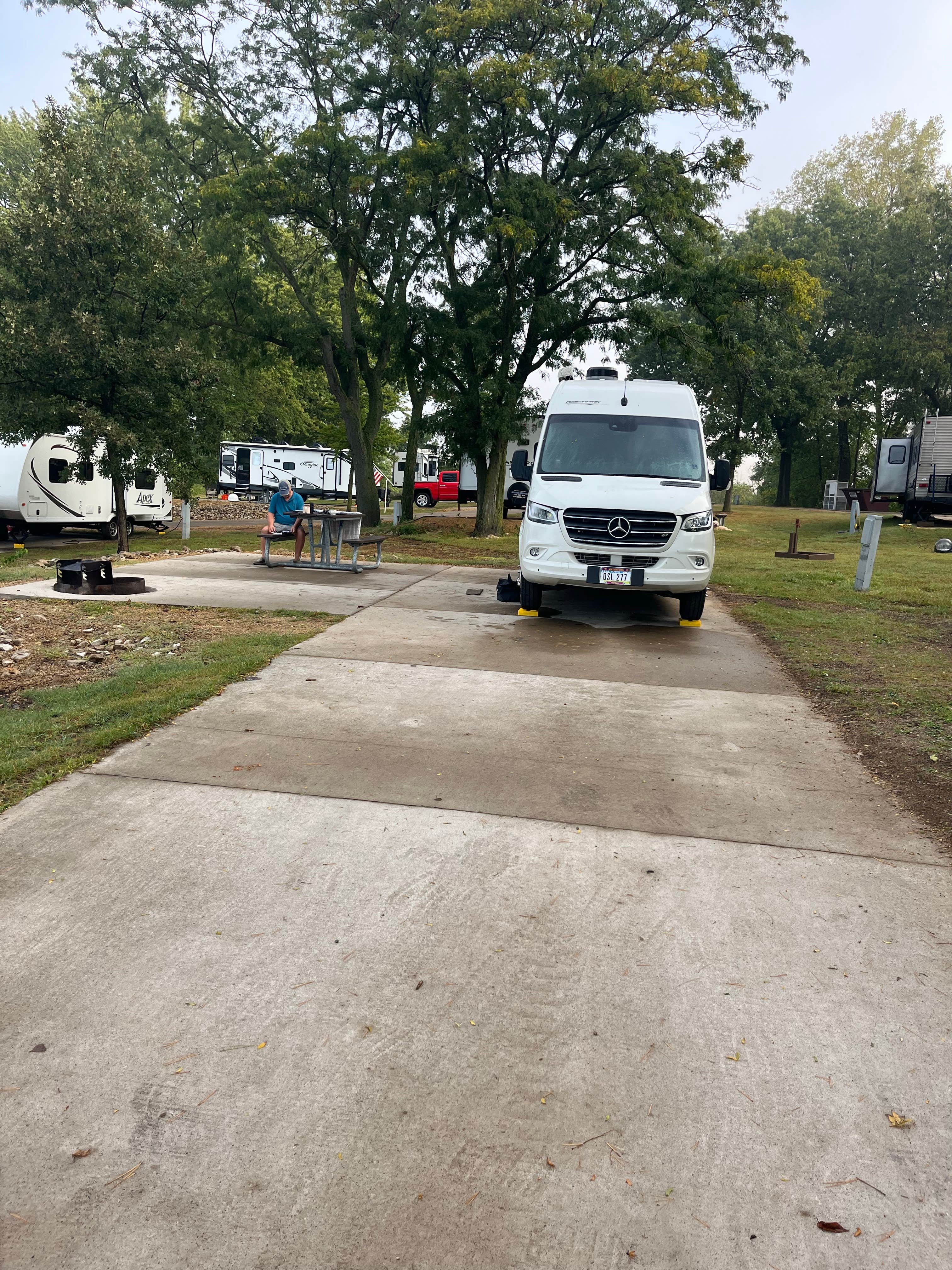 Jeff and Linda L.'s photo of rv camping at Grant River Recreation Area near Peosta, IA