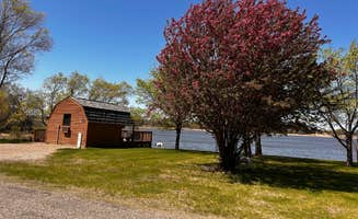 Sharon K.'s photo of camping with pets at Kreher RV Park near Apostle Islands National Lakeshore