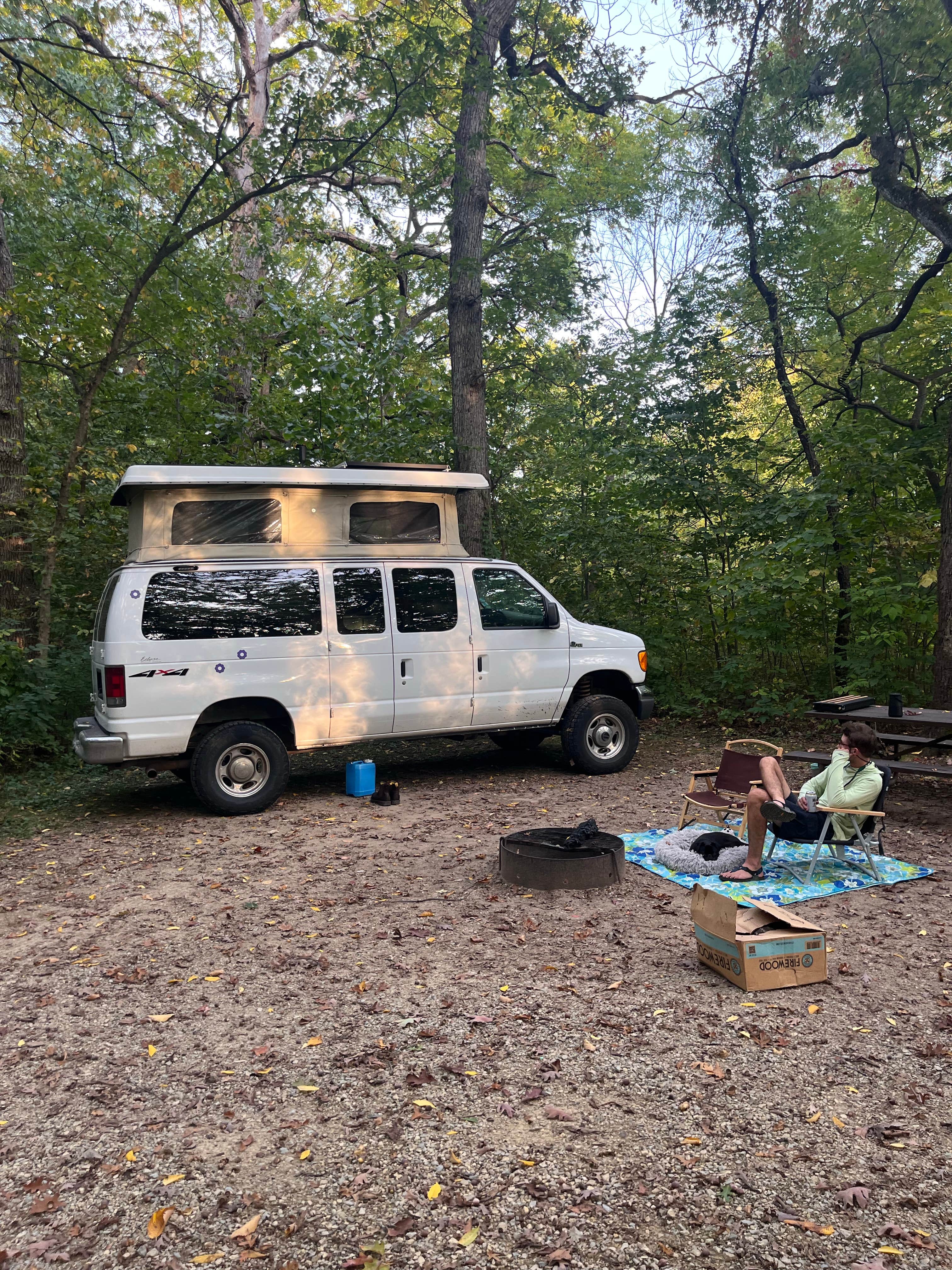 Jennifer H.'s photo of rv camping at Lake Kegonsa State Park Campground near Cottage Grove, WI