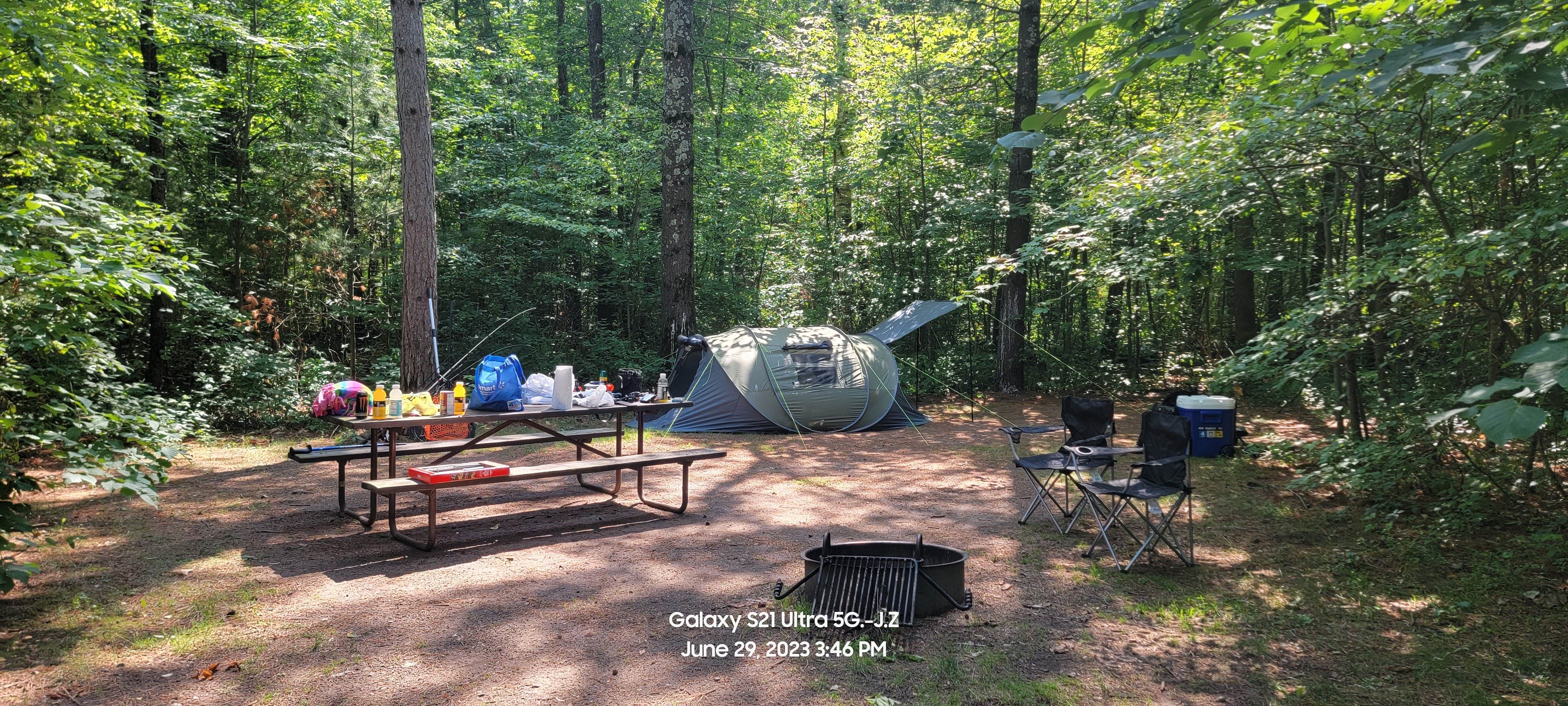 Jason Z.'s photo at Lake Wissota State Park Campground near Colfax, WI