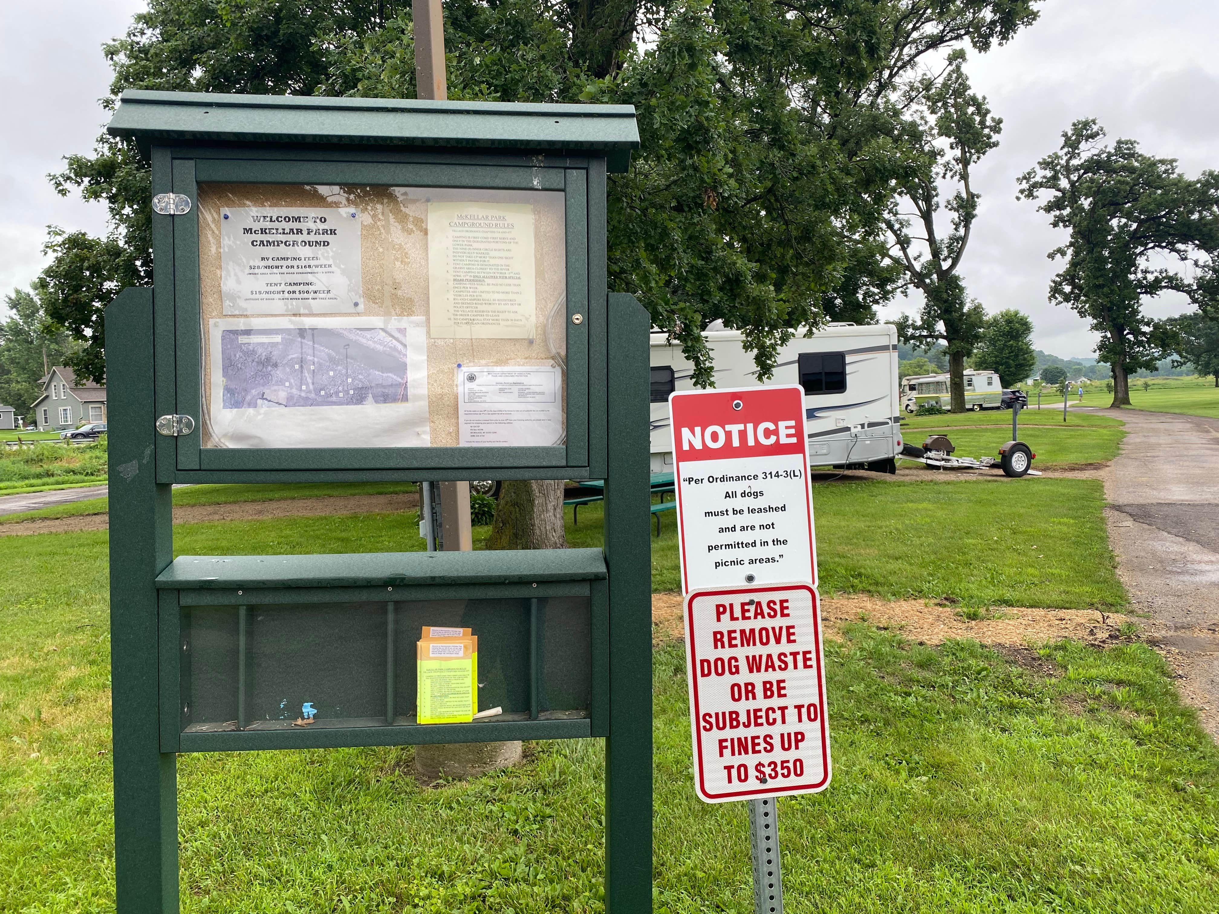 Camper-submitted photo at McKeller City Park near New Glarus, WI