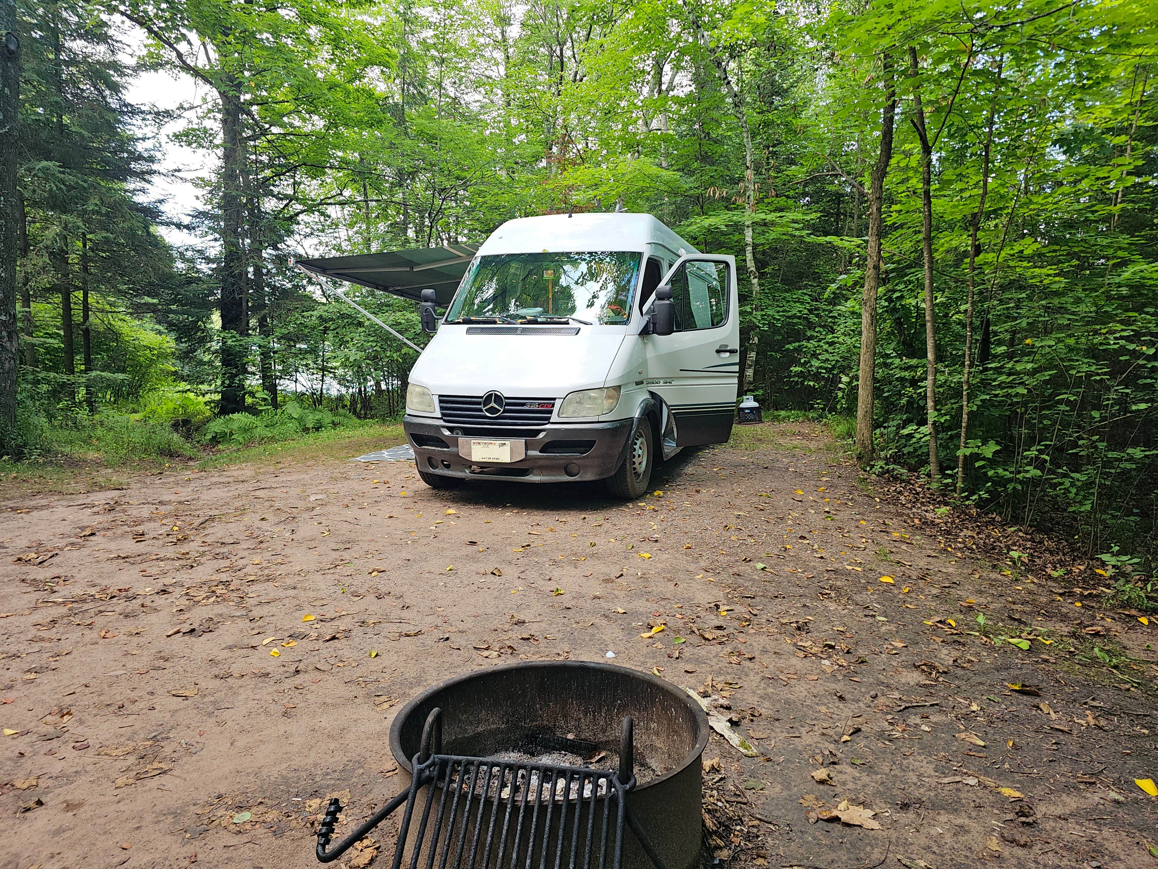 Camper-submitted photo at Moose Lake near Winter, WI