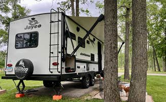 Deb M.'s photo of camping with pets at North Bay Shore Park near Maribel, WI