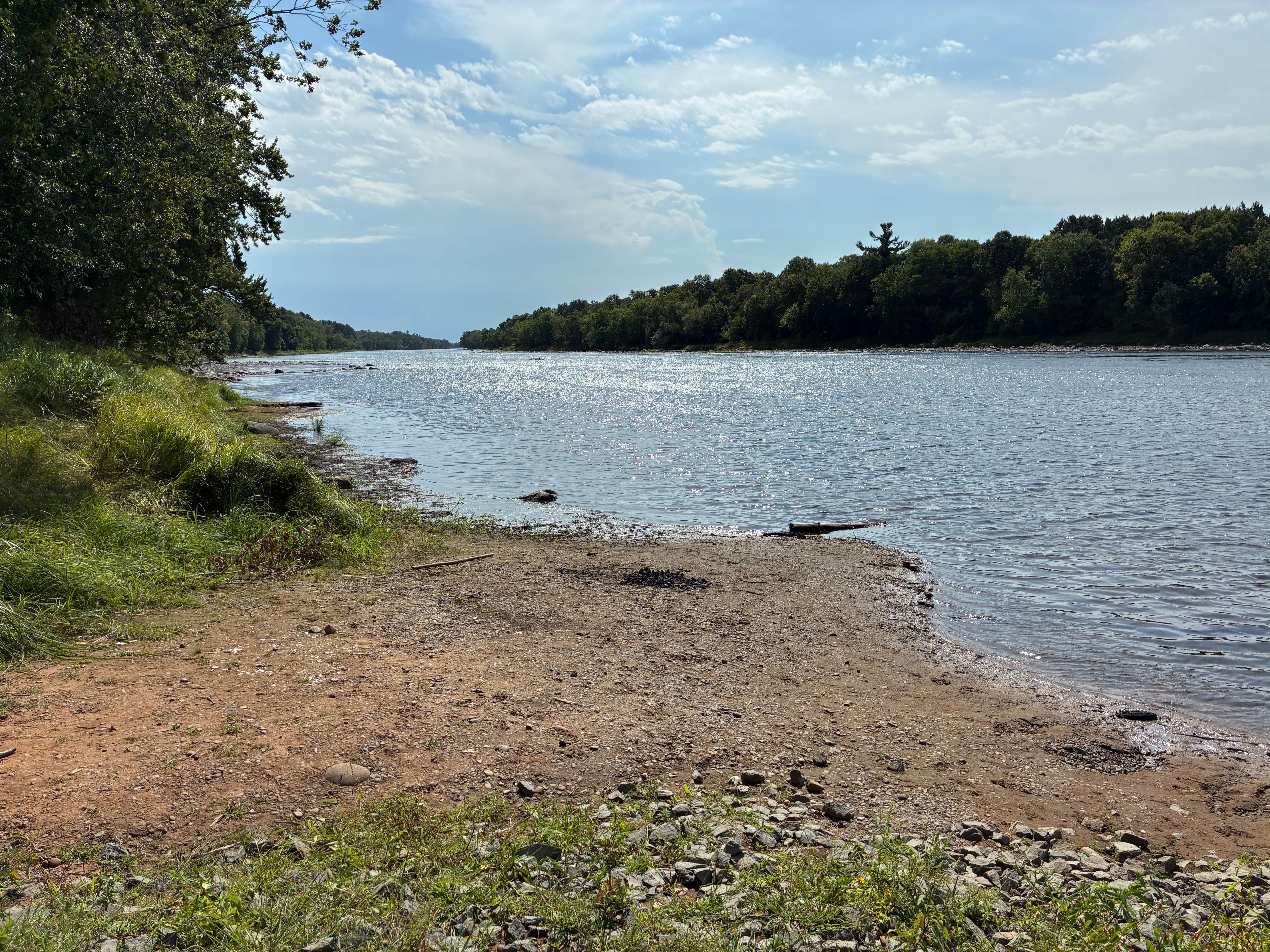 Camper-submitted photo at Sandrock Cliffs — Saint Croix National Scenic Riverway near Oak Grove, MN